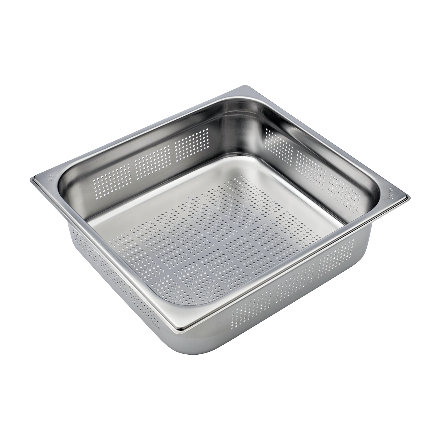 Gastronádoba děrovaná GN 2/3 - 100 nerezová | REDFOX - GND 2/3-100