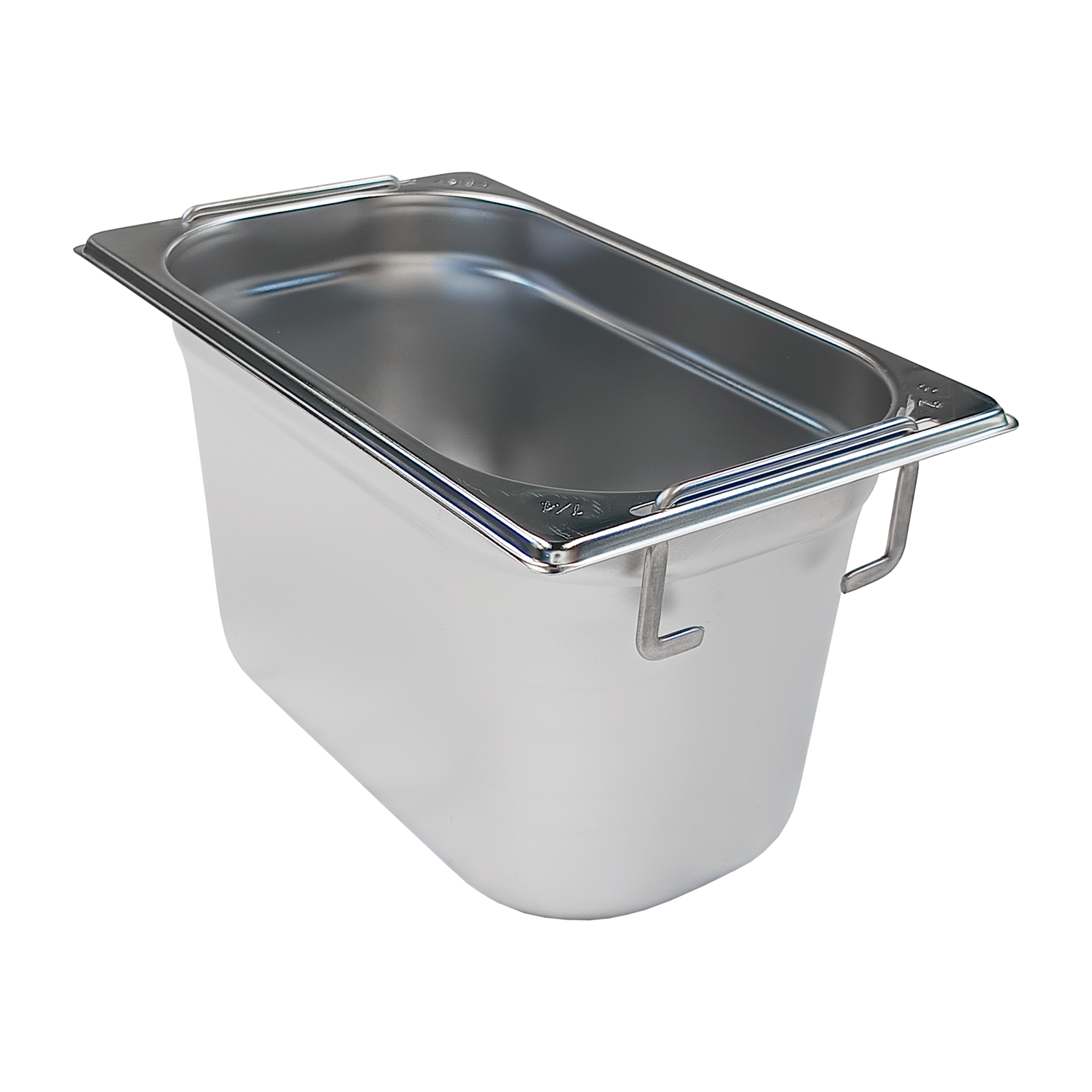 Gastronádoba GN 1/4 - 150 ucha zasouvací nerezová | REDFOX - GN 1/4-150 U