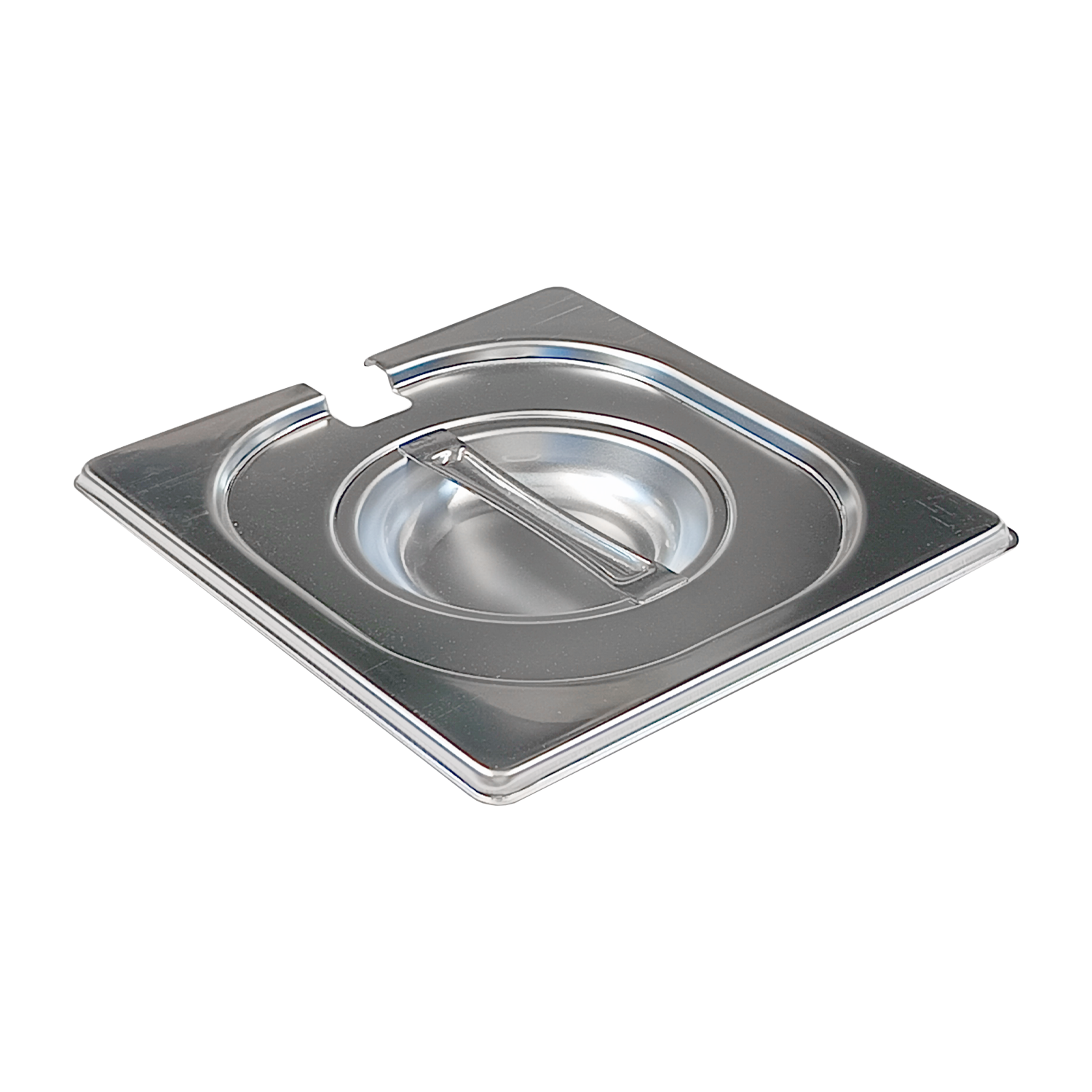 Víko GN 1/6 otvor pro naběračku nerez | REDFOX - VGN 1/6 N