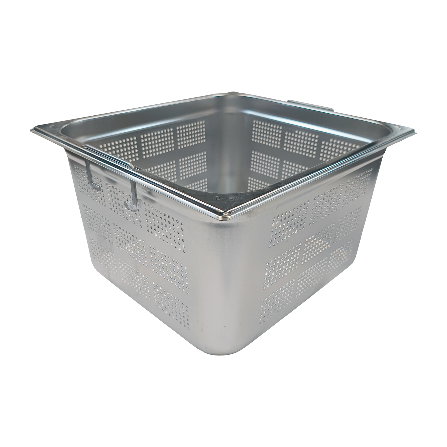 Gastronádoba děrovaná GN 2/3 - 200 ucha zasouvací nerezová | REDFOX - GND 2/3-200 U