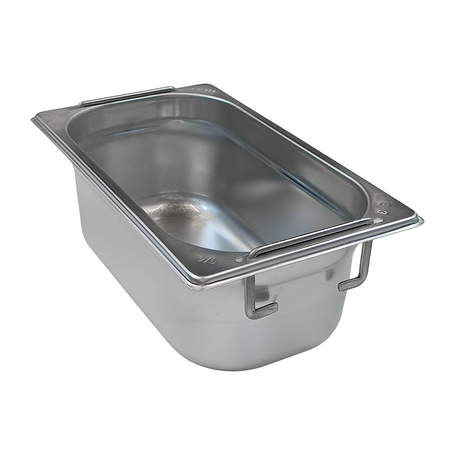 Gastronádoba GN 1/4 - 100 ucha zasouvací nerezová | REDFOX - GN 1/4-100 U