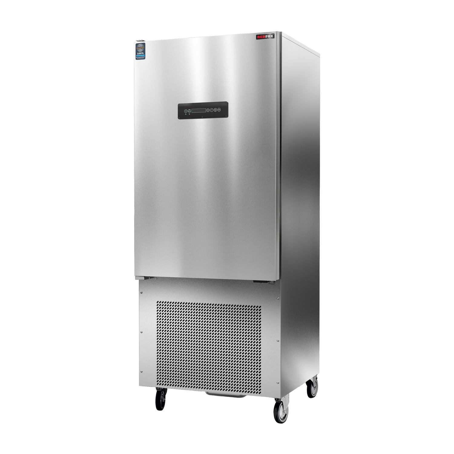 Šoker 15x GN 1/1 s kolečky a LED osvětlením | REDFOX - SHFN 1511 KL LED