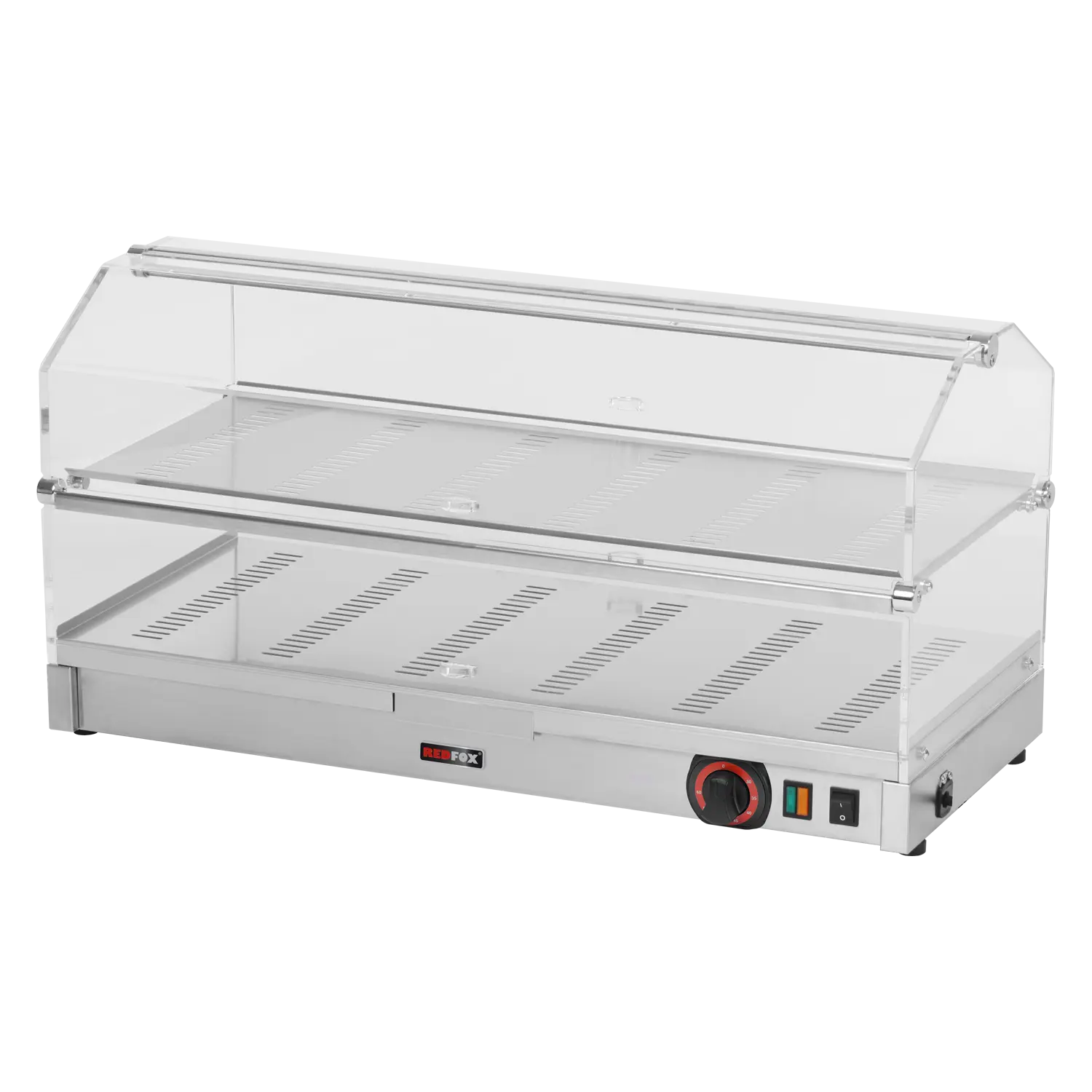 Display case heated 1x shelf 80x35 | REDFOX - VEC 820