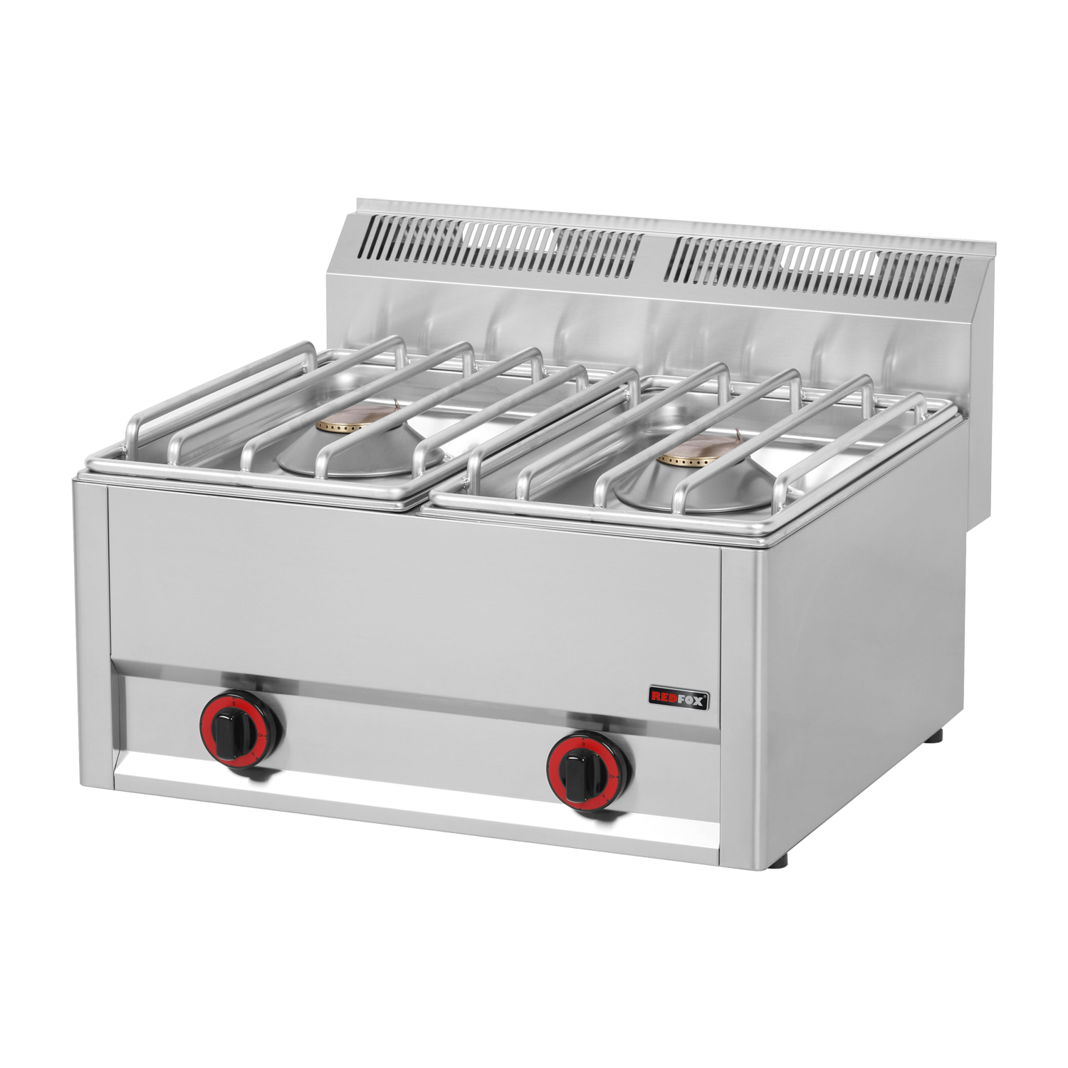 Sporák plynový 2x4,5 kW (SPSL-66-2G) | REDFOX - SP 60/2 GLS