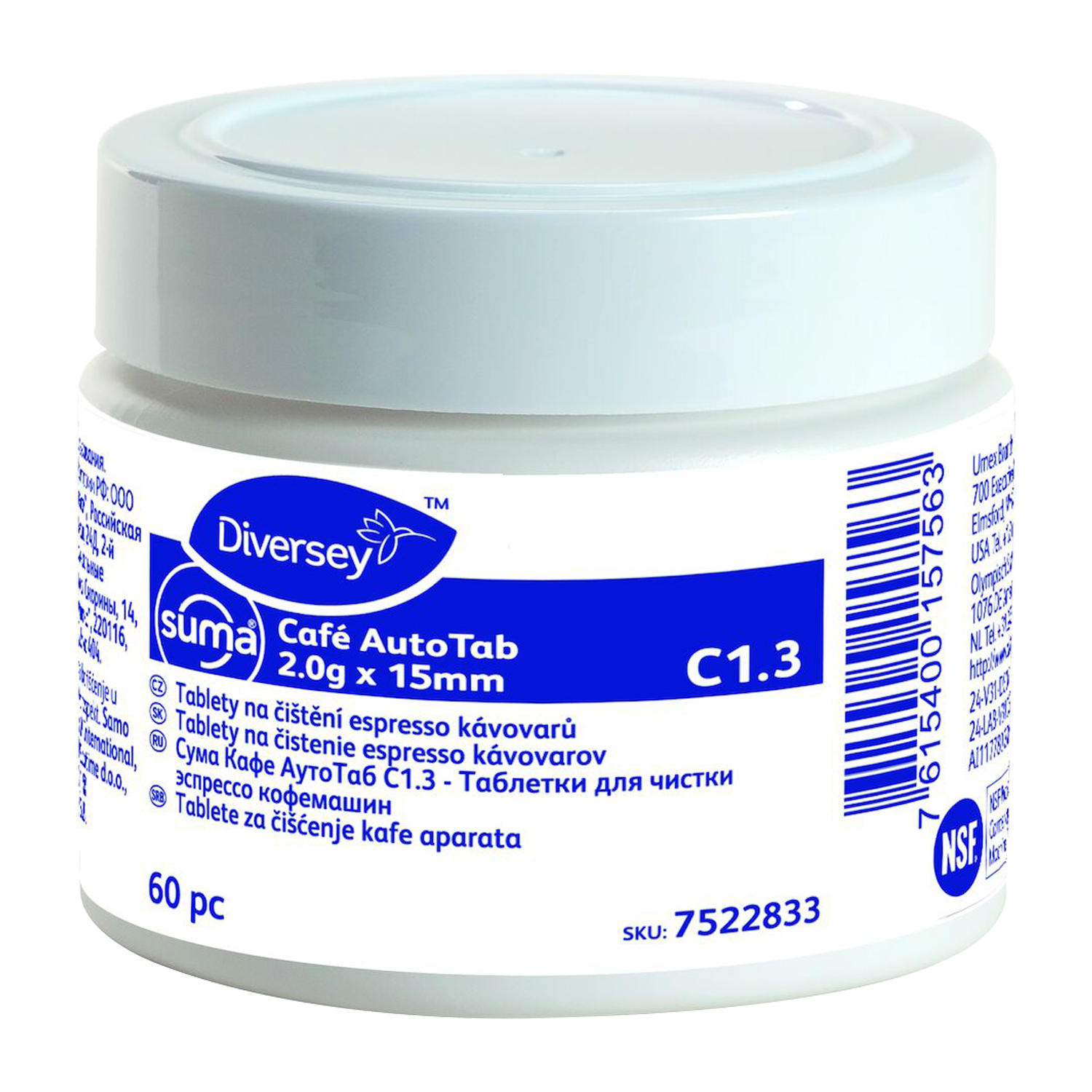 Suma Café AutoTab 2.0g x 15mm C1.3 2x60pc | REDFOX -  C1.3 