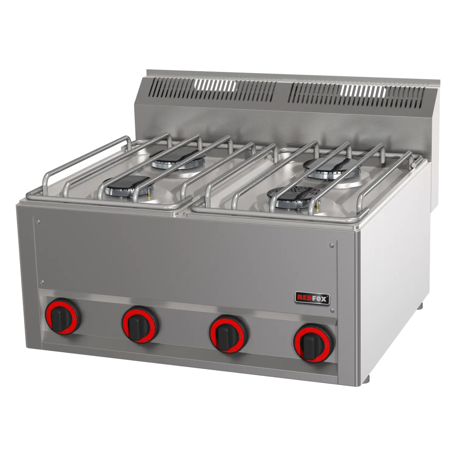 Sporák plynový 4x hořák bez podestavby | REDFOX - SP 60 GL