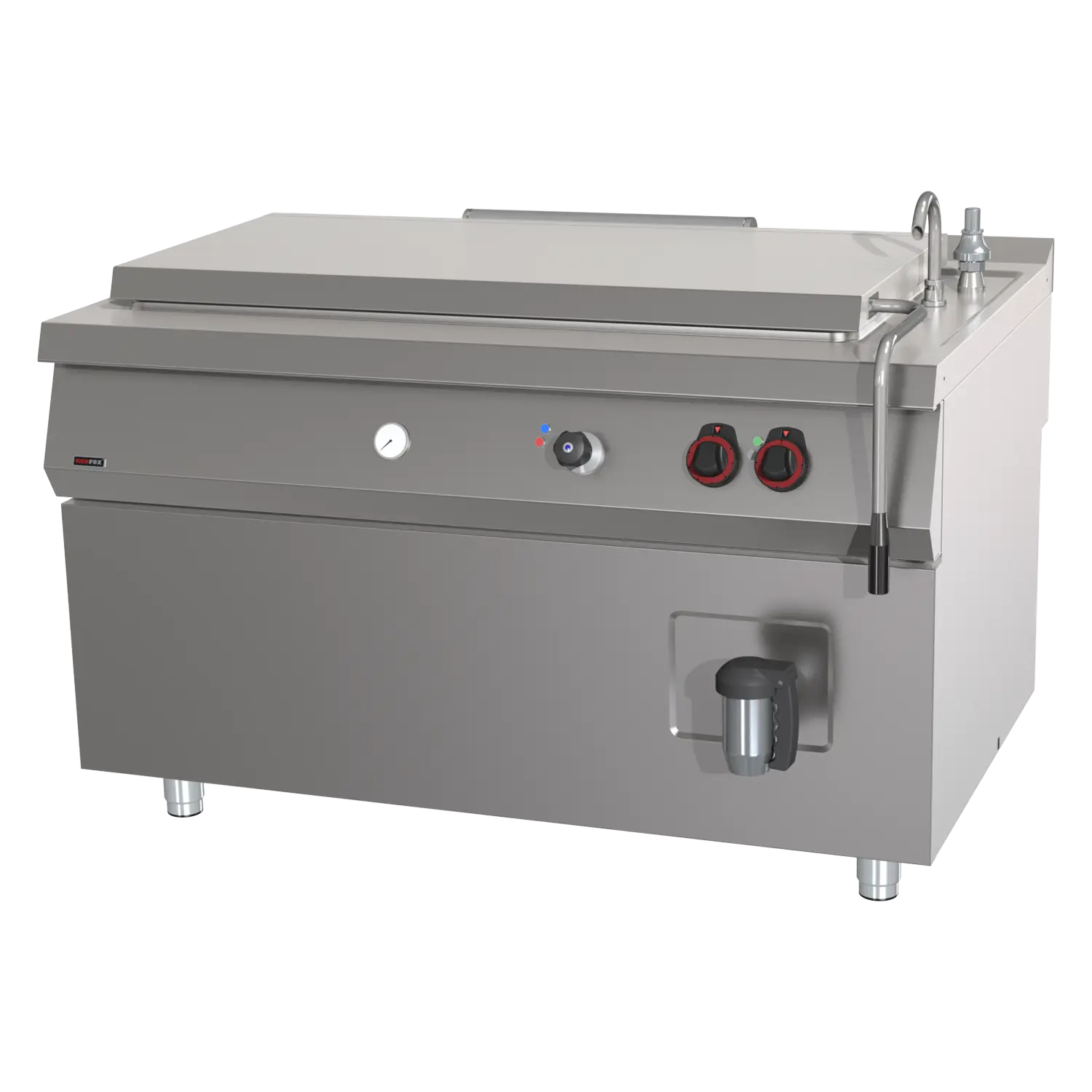 Kotel velkokapacitní elektrický nepřímý 300 l s automatickým dopouštěním | REDFOX - BIQ 90/140 300 E AWF