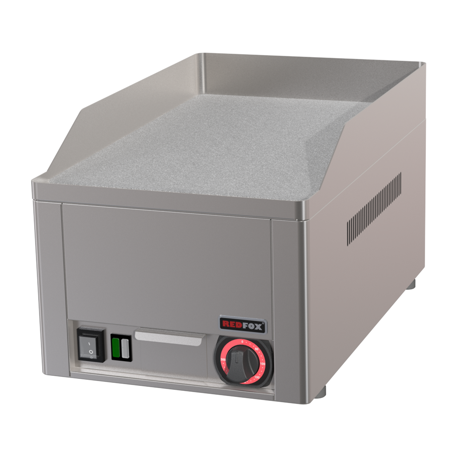 Grilovací deska 32x48 elektrická durable chrom hladká stolní 230 V | REDFOX - FTHC 30 E