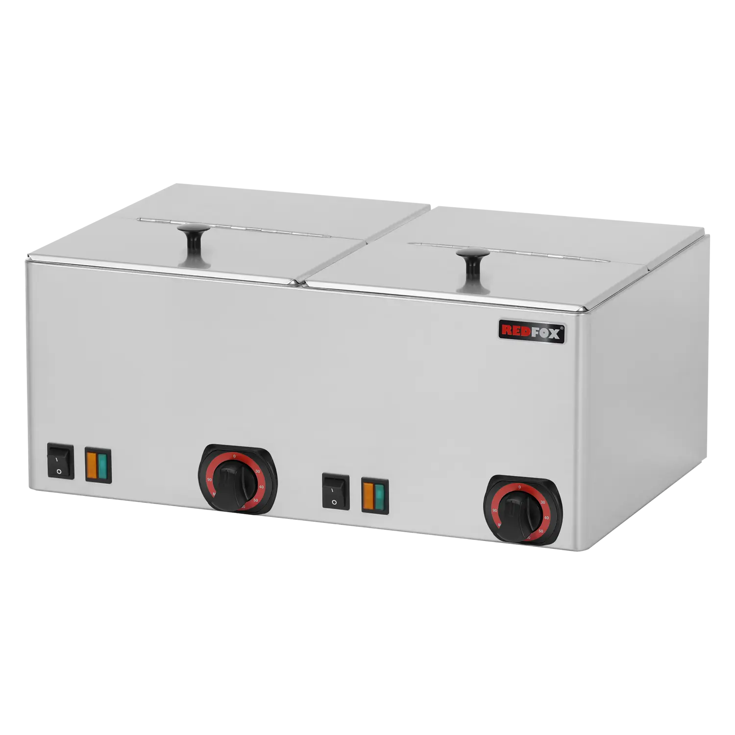 Sausage/vegetable steamer 2x GN 1/2 | REDFOX - WE 11