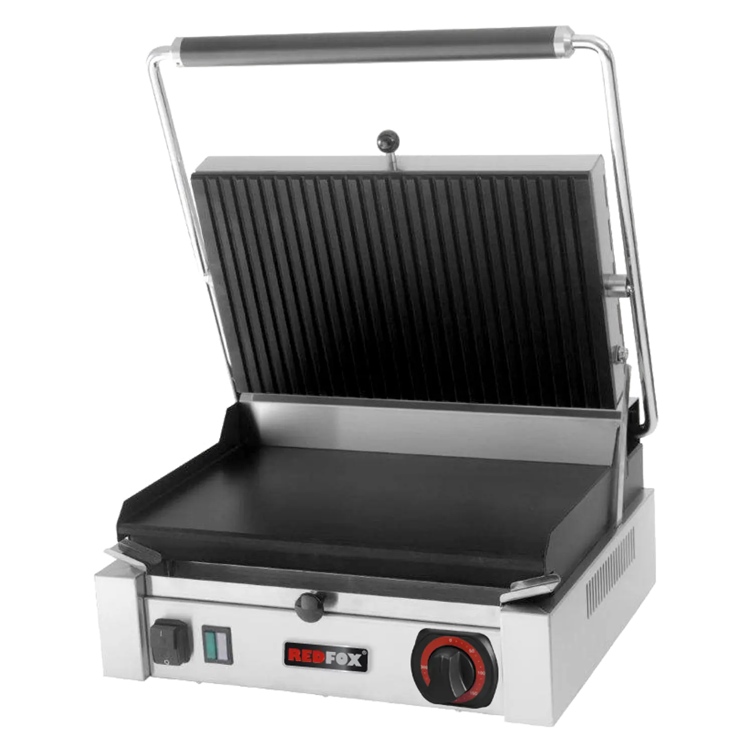 Panini grill smooth electric 41x41 teflon 230 V | REDFOX - PM 2015 LTF