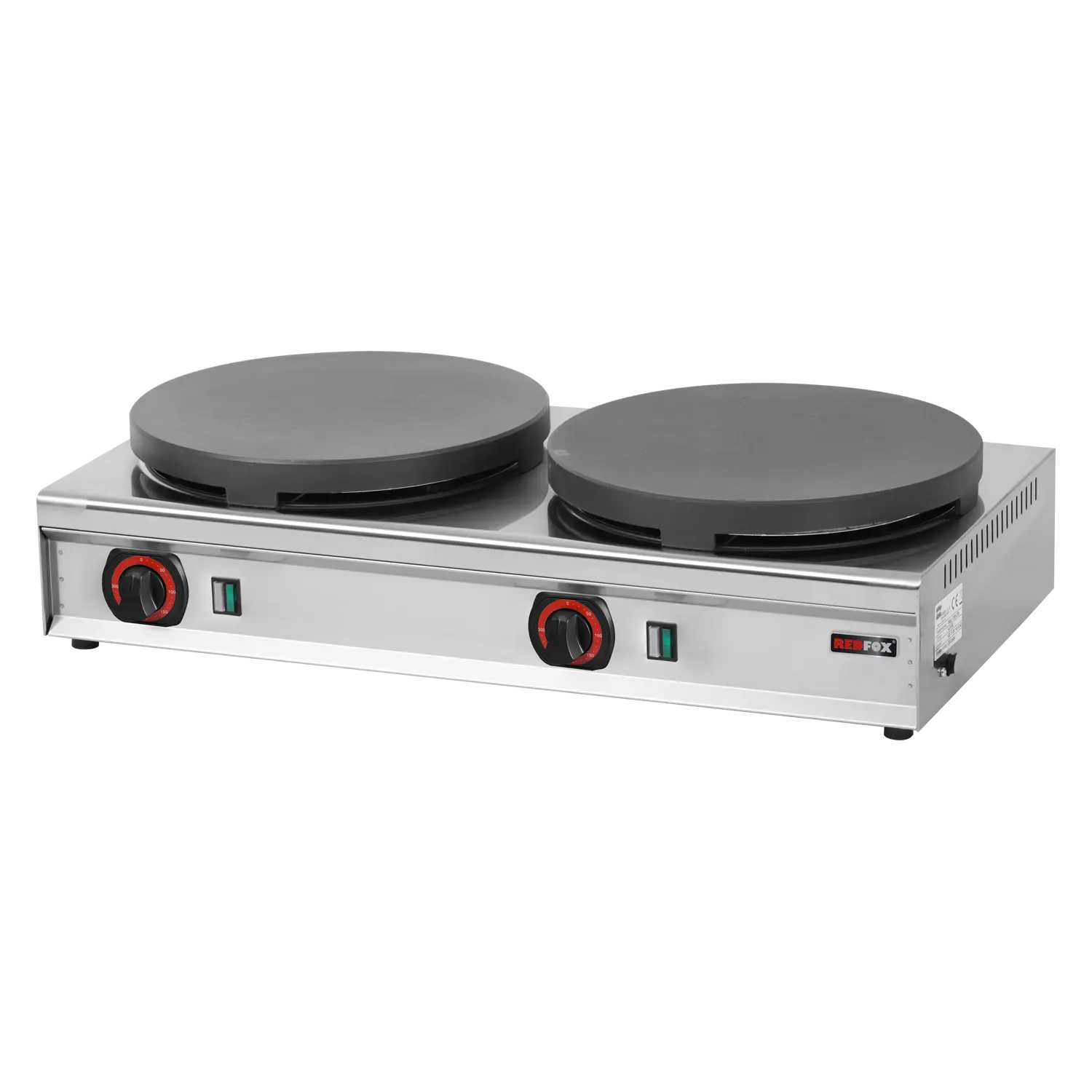 Electric crepés machine elektrický 2 cooking plates 2x d=35 cm 400 V | REDFOX - CRE 235