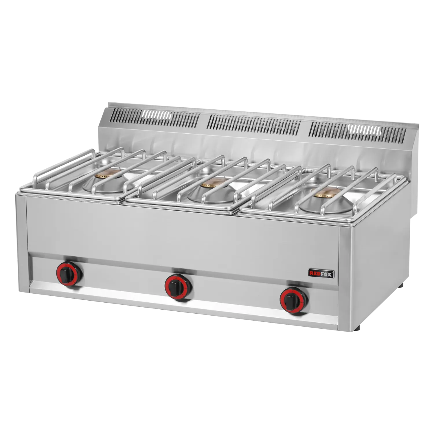 Sporák plynový 3x hořák bez podestavby | REDFOX - SP 90/3 GLS