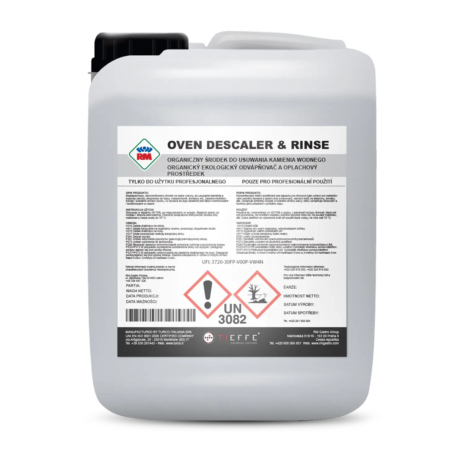 Chemie pro konvektomaty oplachový prostředek 5 kg | RM + REDFOX - ST MOP5