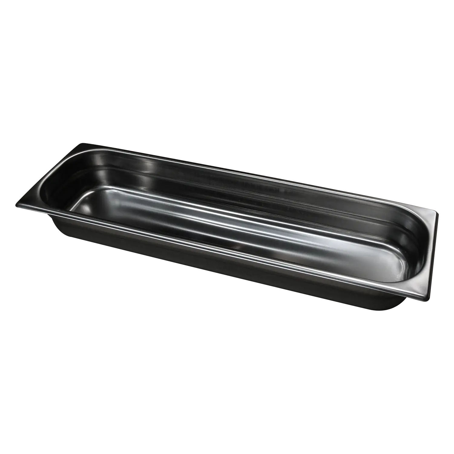 GN container GN 2/4 - 40 handles stainless steel | REDFOX - GN 2/4-40 U