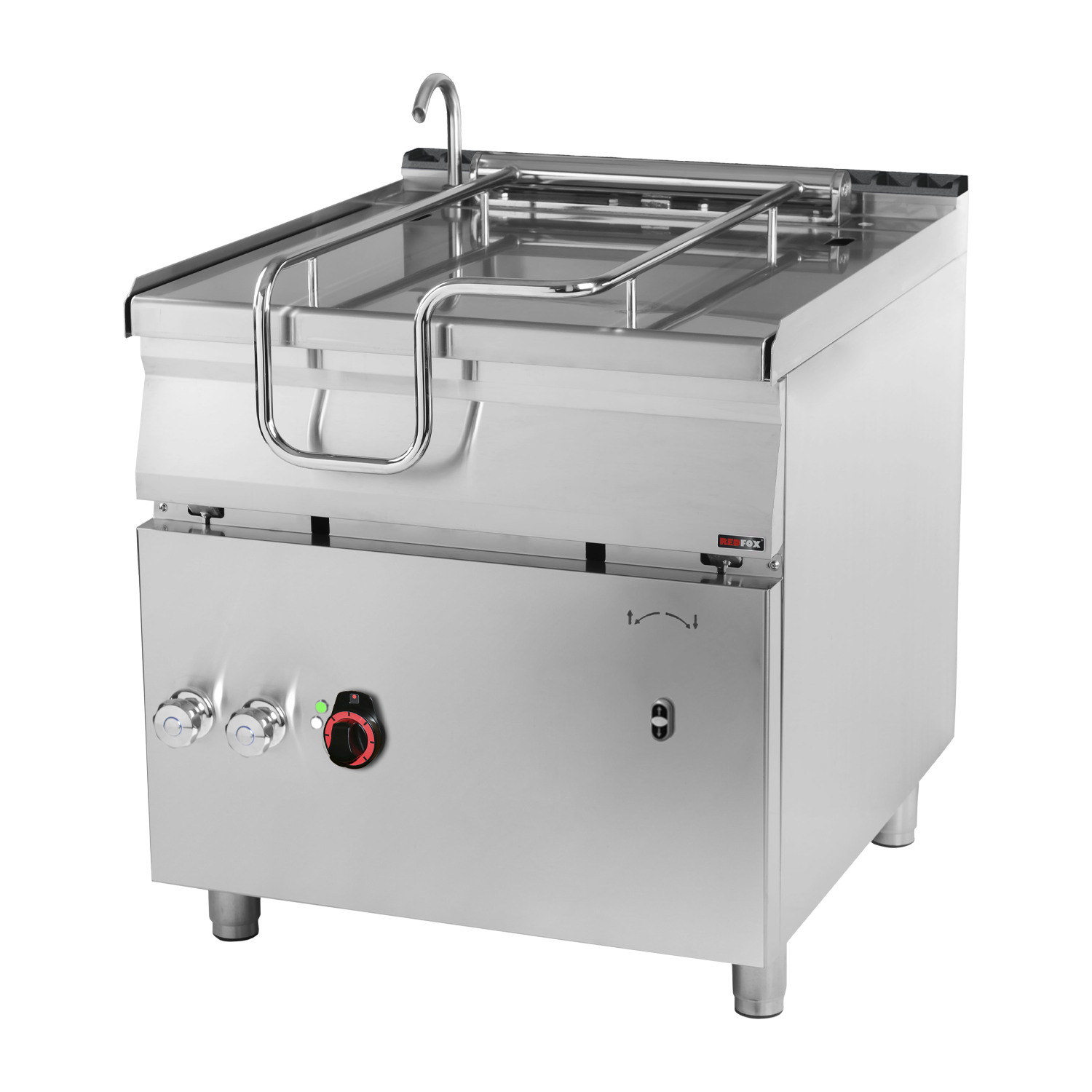 pánev sklopná automatická elektrická 80 l ocelové dno | REDFOX - BRM 90/80 E