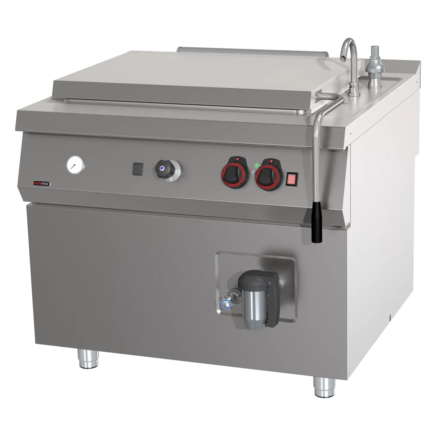 Kotel velkokapacitní plynový nepřímý 200 l | REDFOX - BIQ 90/100 200 G