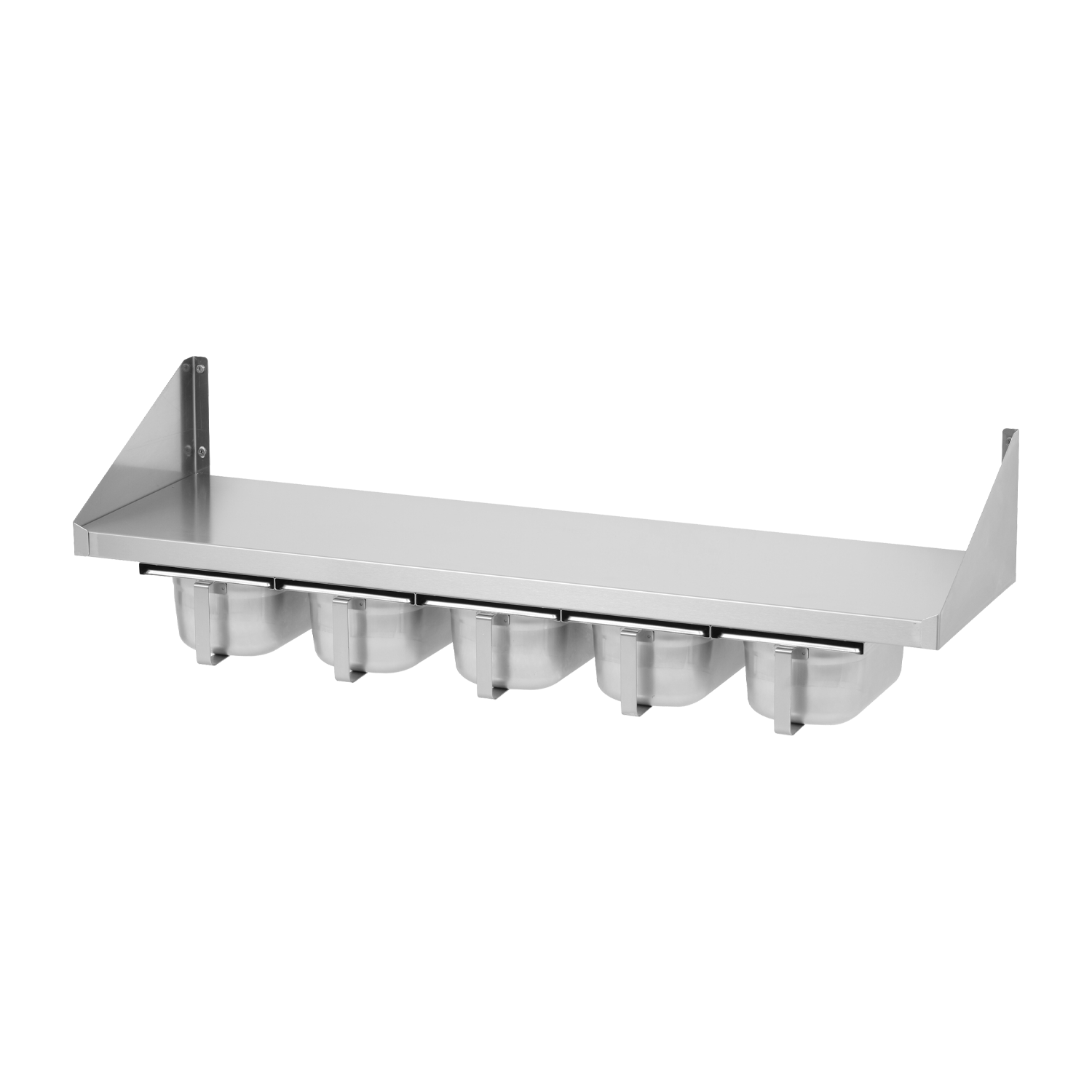 Police s kořenkami 5x GN 1/4 | REDFOX - PNK 103x45