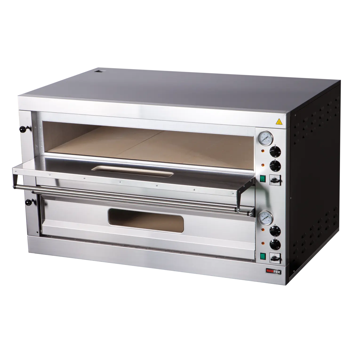 Pizza oven elongated 2 chambers  | REDFOX - E 12 L