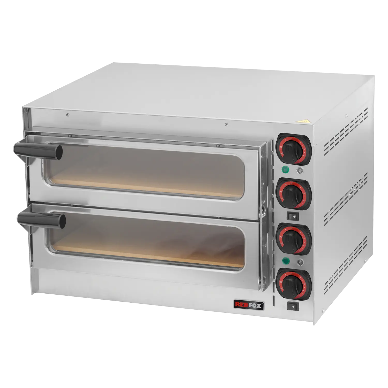 Pizza oven counter top 2 chambers  | REDFOX - FP 67 R