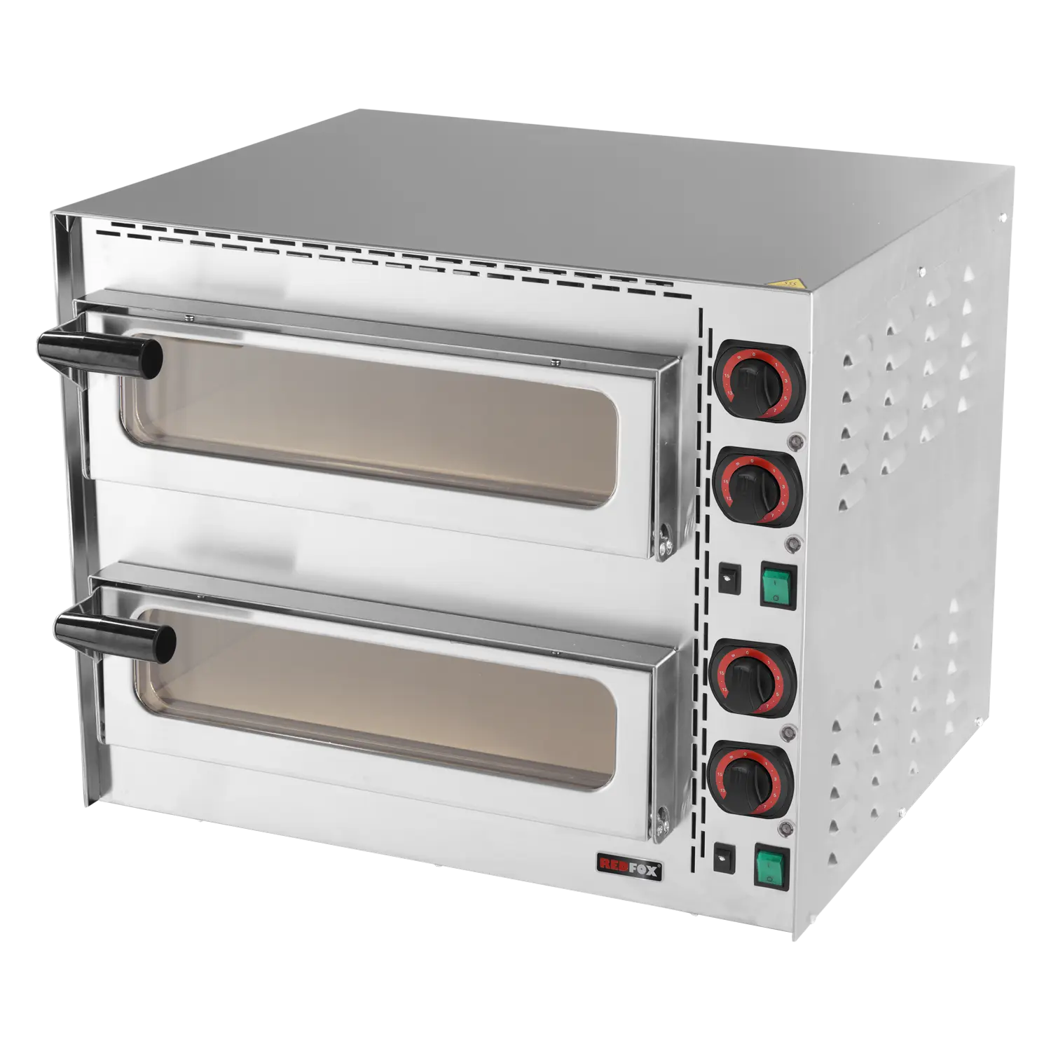 Pizza oven counter top 2 chambers | REDFOX - FP 68 R