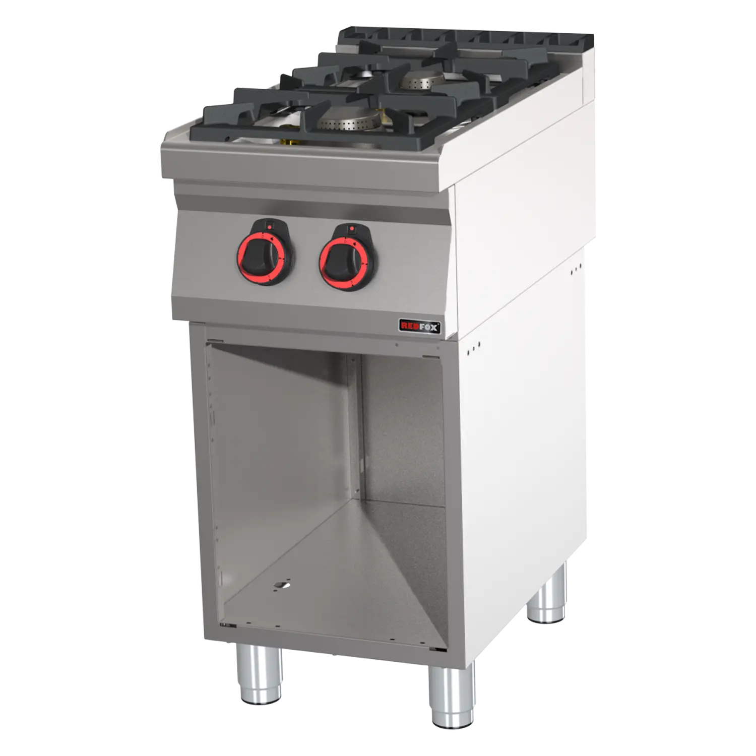 Sporák plynový 2x hořák s podestavbou | REDFOX - SP 70/40 G