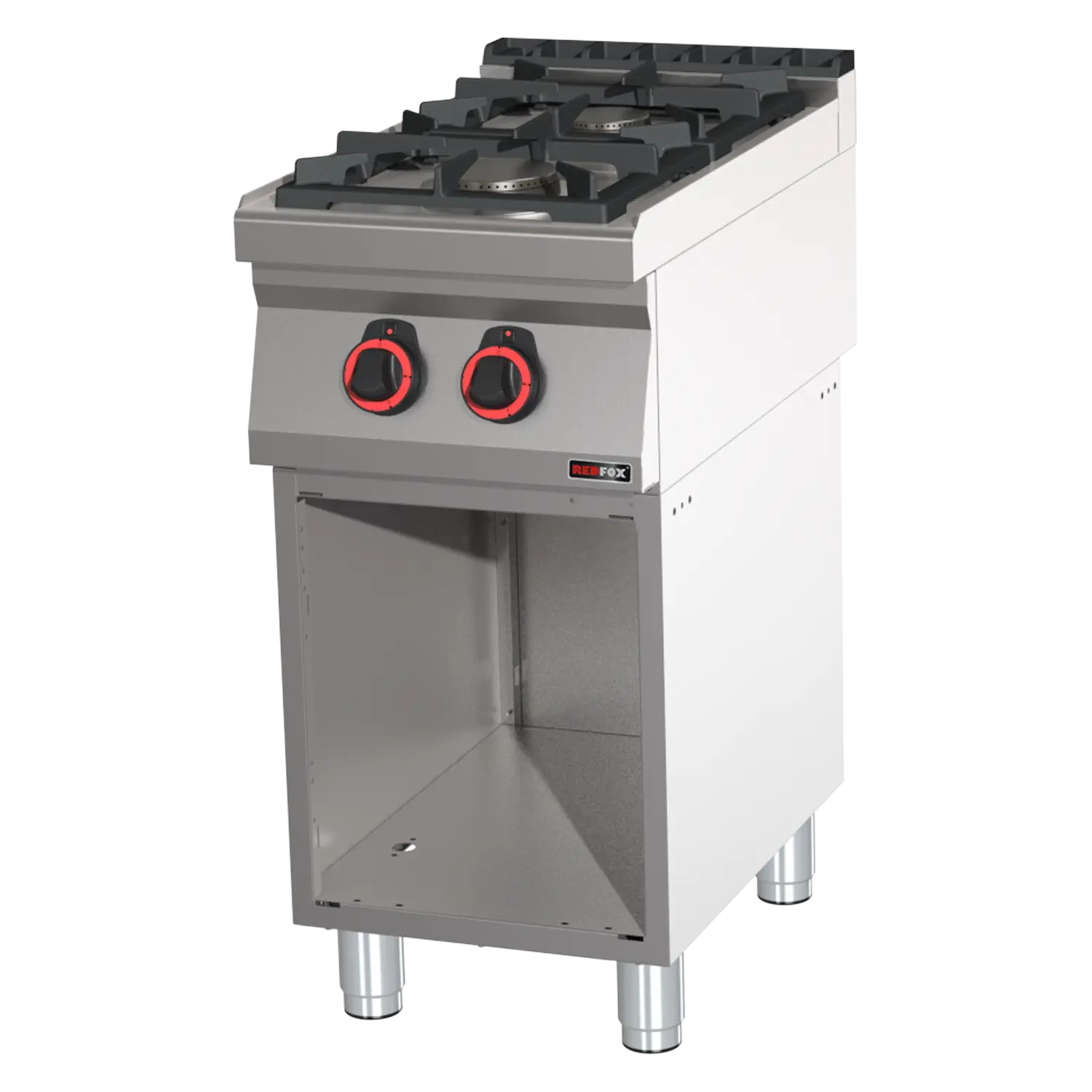 Sporák plynový 2x hořák ECO s podestavbou | REDFOX - SPB 70/40 G