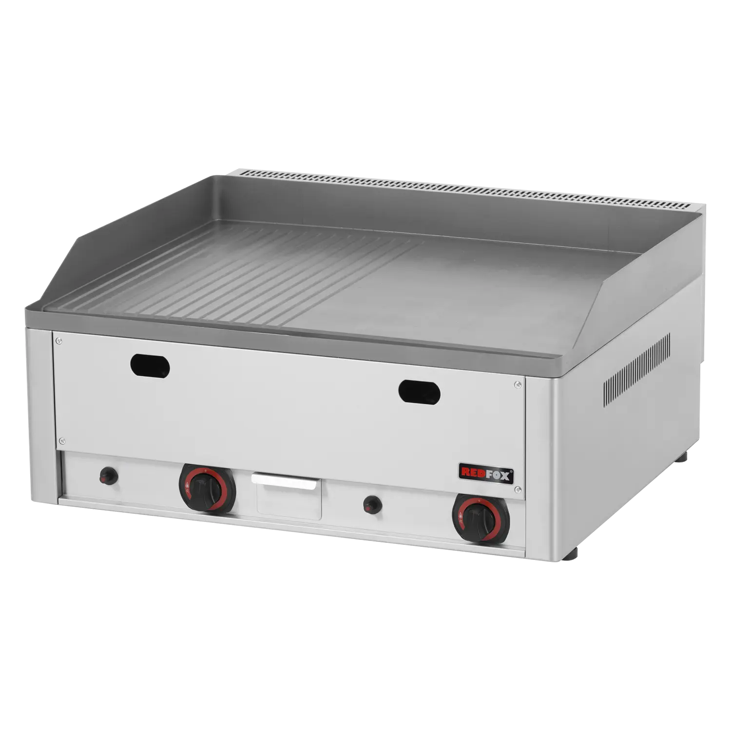Grilovací deska 65x48 plynová kombinovaná stolní | REDFOX - FTHR 60 G