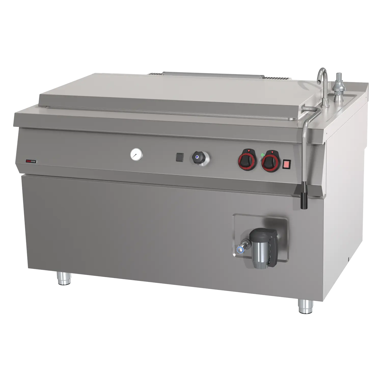 Kotel velkokapacitní plynový nepřímý 300 l | REDFOX - BIQ 90/140 300 G