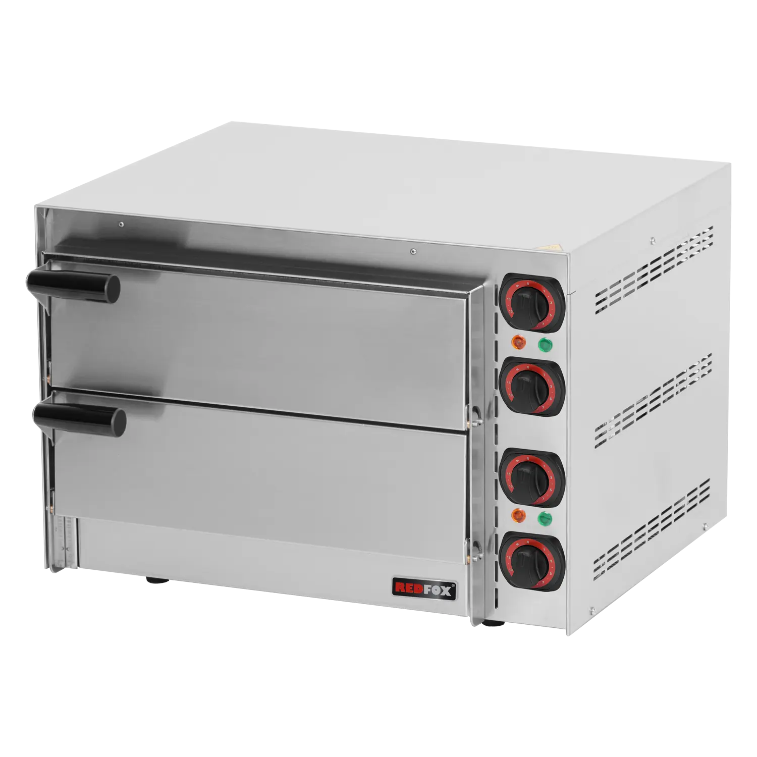 Pizza oven counter top 2 chambers  | REDFOX - FP 66 R