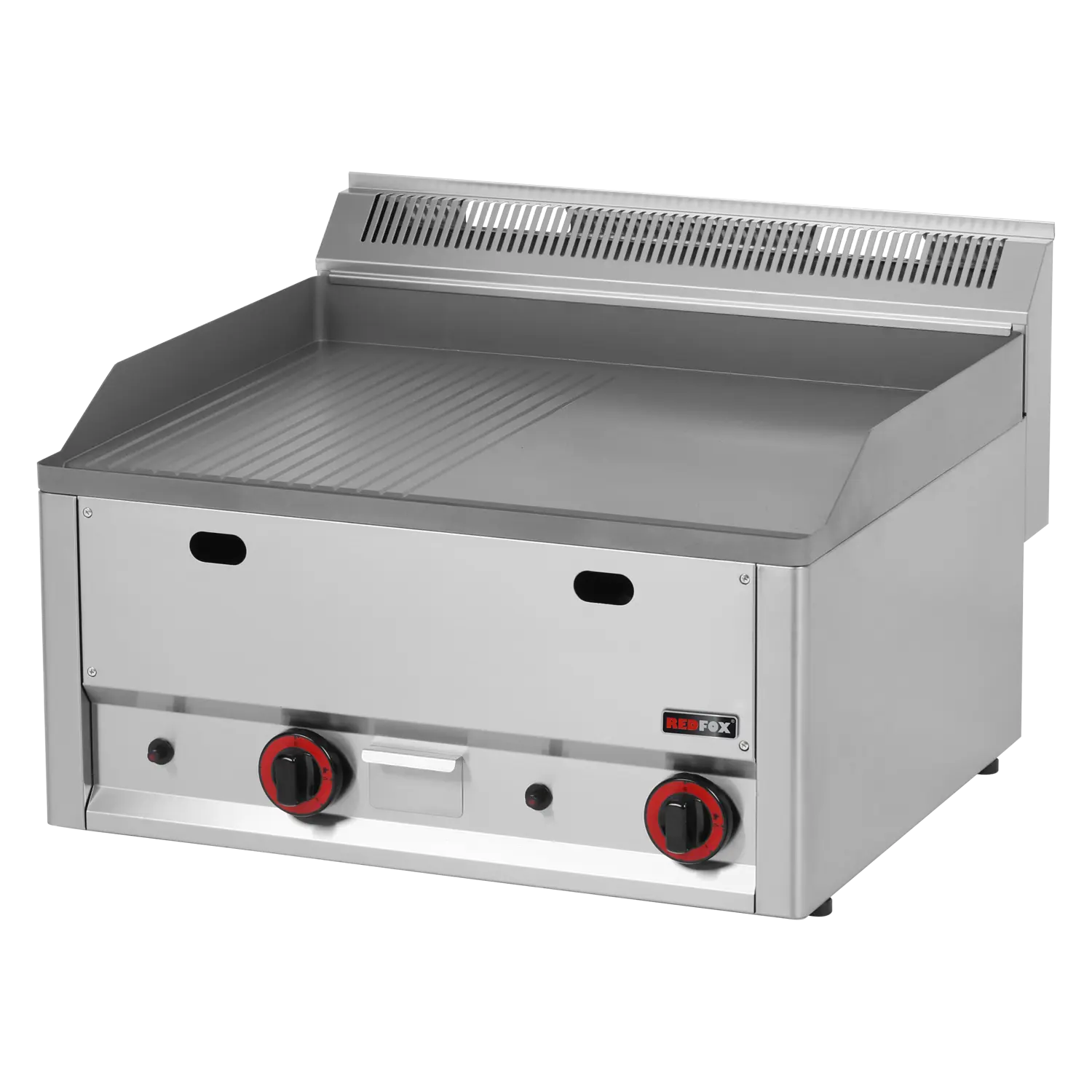 Grilovací deska 65x48 plynová rýhovaná bez podestavby | REDFOX - FTHR 60 GL