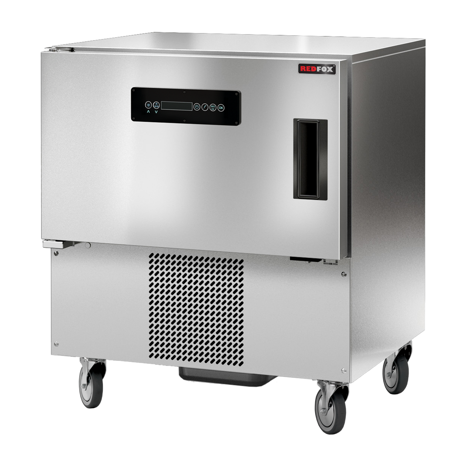 Šoker 5x GN 1/1 s kolečky a LED osvětlením | REDFOX - SHFN 0511 KL LED