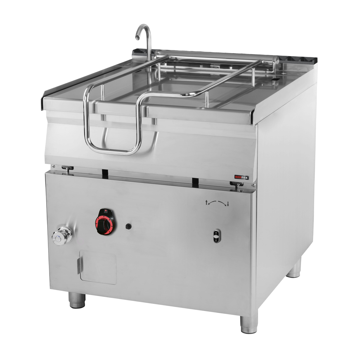 Pánev sklopná automatická plynová 80 l ocelové dno | REDFOX - BRM 90/80 G