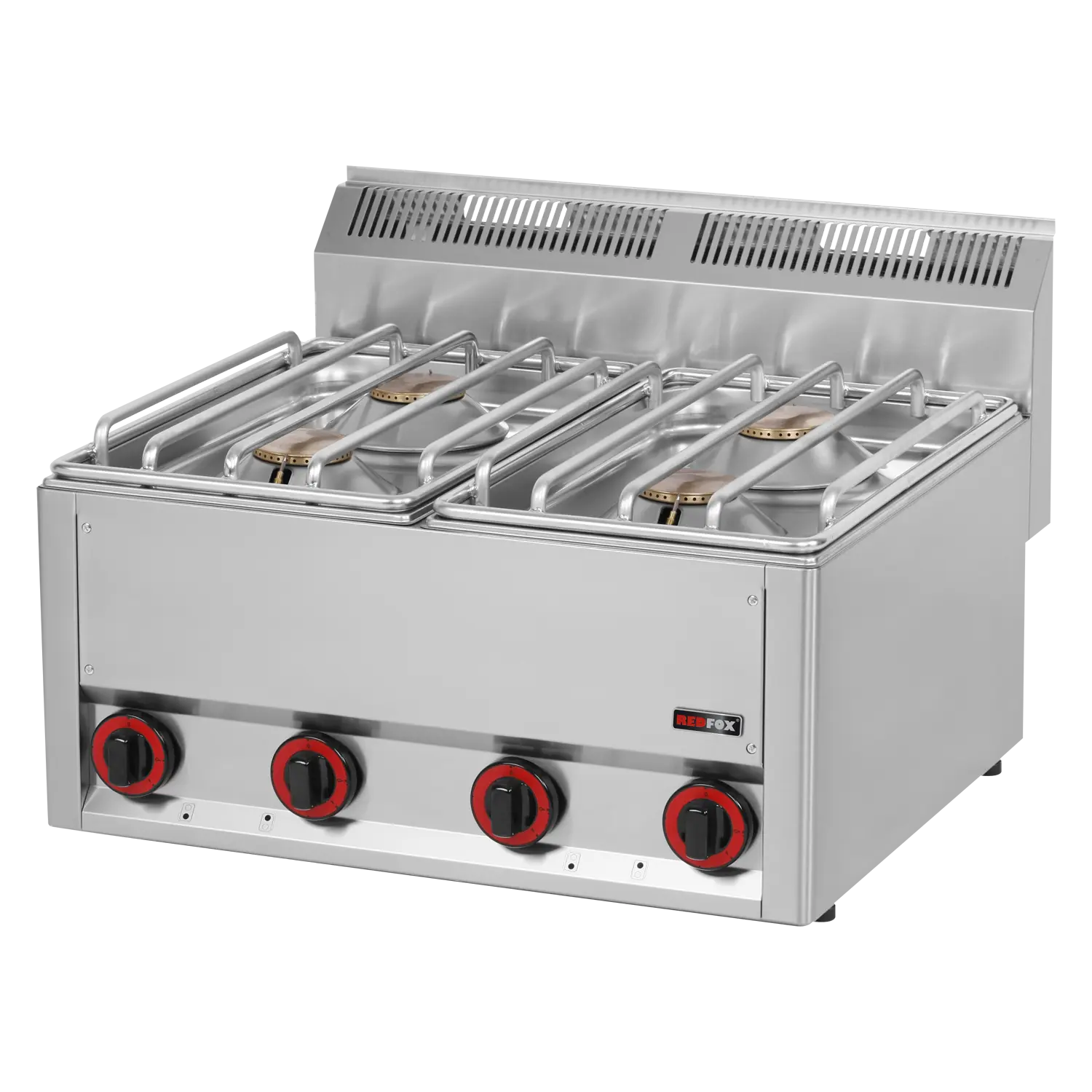 Sporák plynový 4x hořák bez podestavby | REDFOX - SP 60 GLS