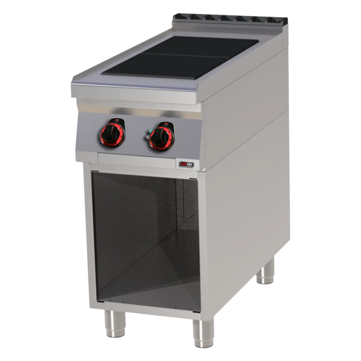 Sporák elektrický 2x plotýnka s podestavbou 400 V | REDFOX - SPL 90/40 E