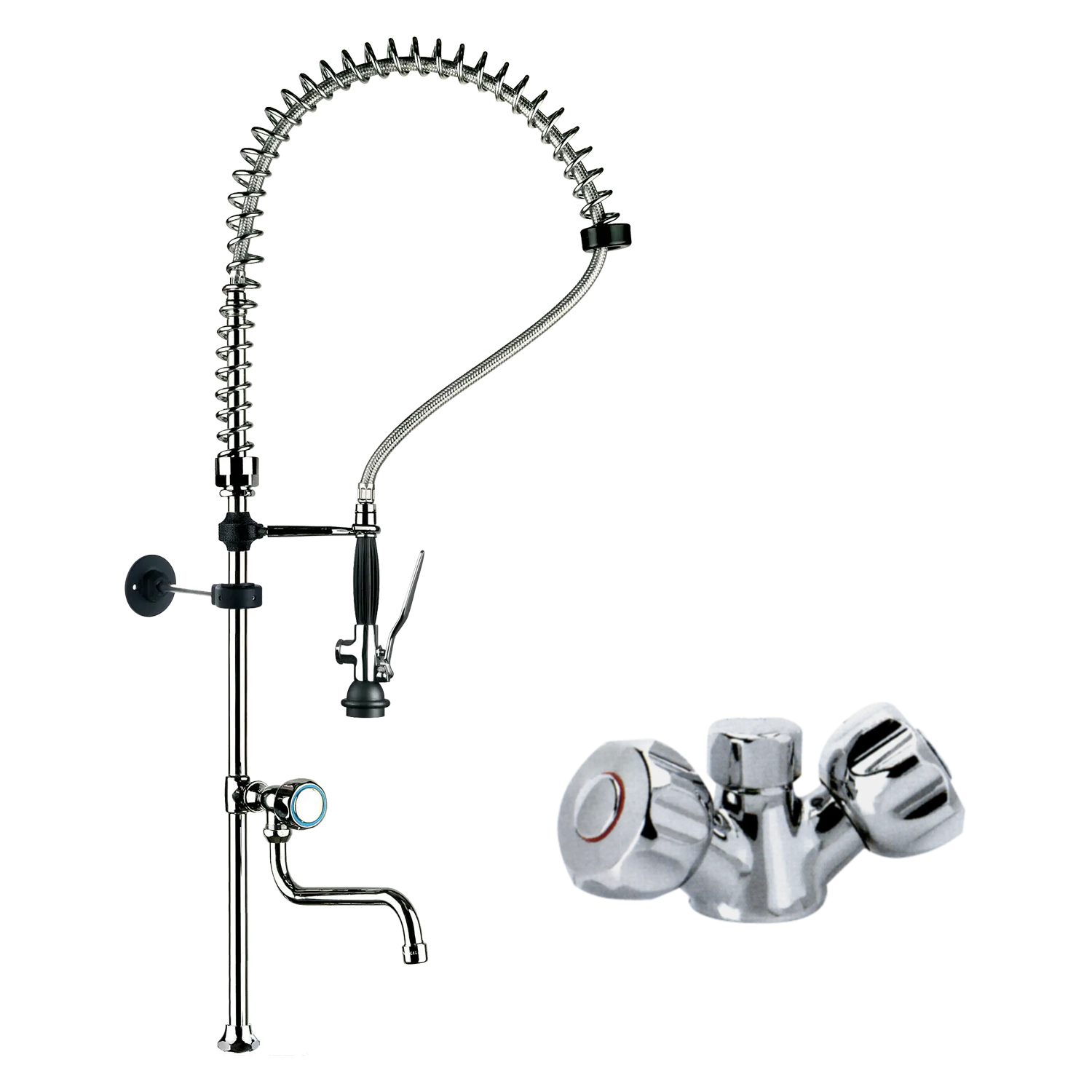 Sprcha ze stolu s ramínkem a s baterií | REDFOX - DOC 3+