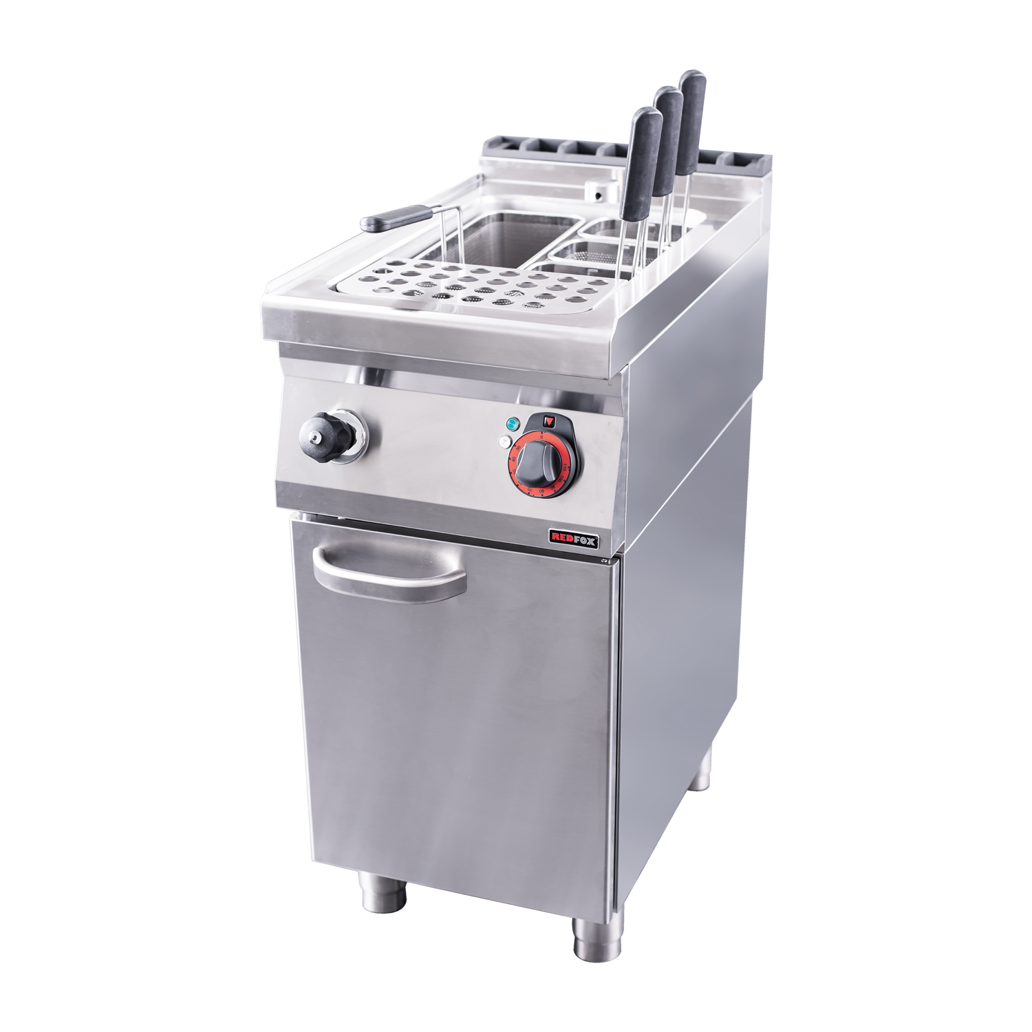 Vařič těstovin elektrický 23 l s podestavbou 400 V | REDFOX - VT 70/40 E 