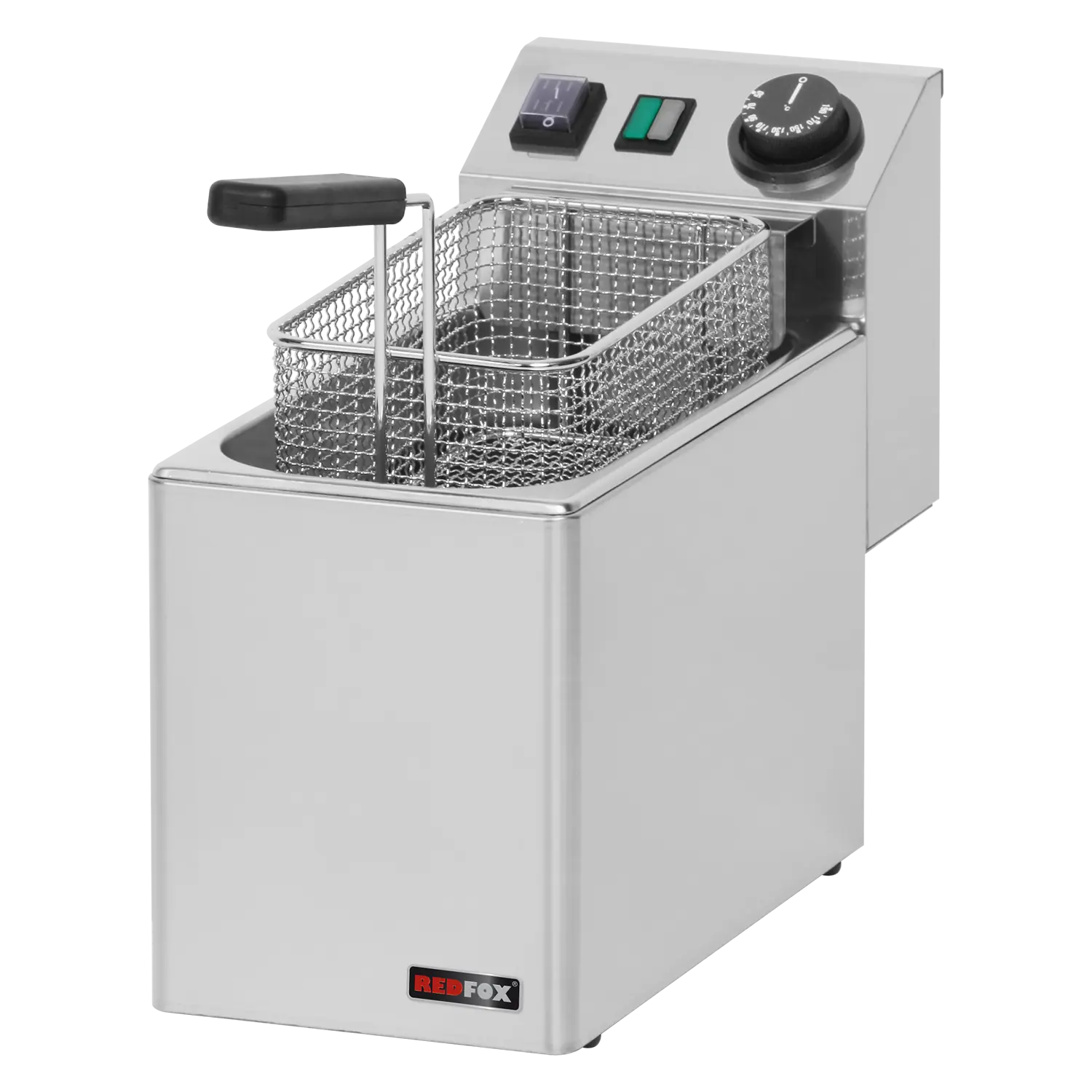 Electric fryer 0,42 kW/l, 5 l counter top 230 V | REDFOX - FE 04 E