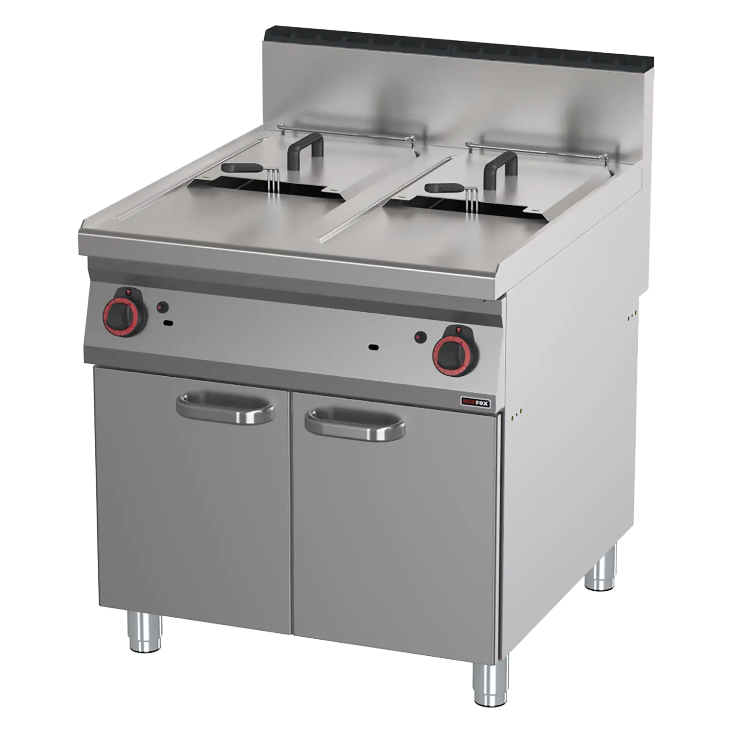 Gas fryer 2x 17 l | REDFOX - FE 90/80-17 G