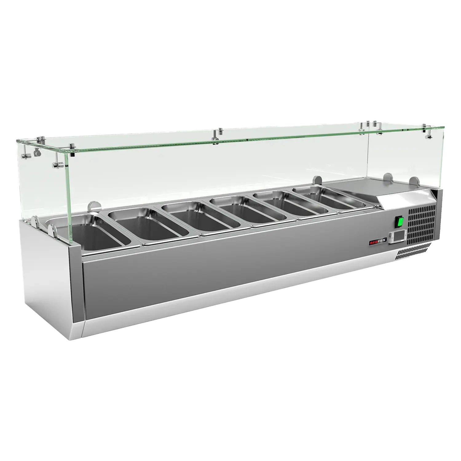 Cooling display 6 x GN 1/4 | REDFOX - MCH 4140