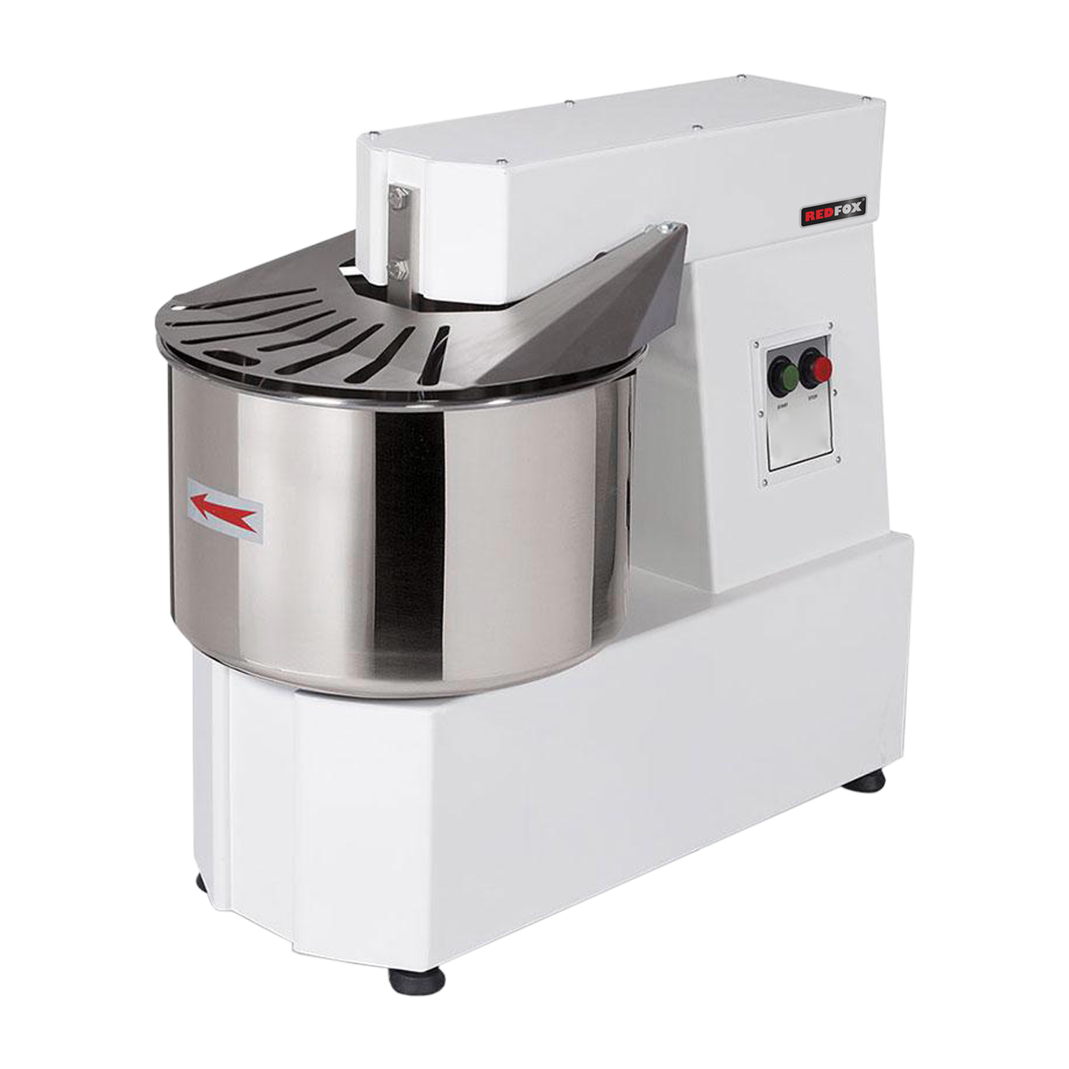 Spiral mixer kneader 1 speed fixed head 15 l 230 V | REDFOX - HTF 15