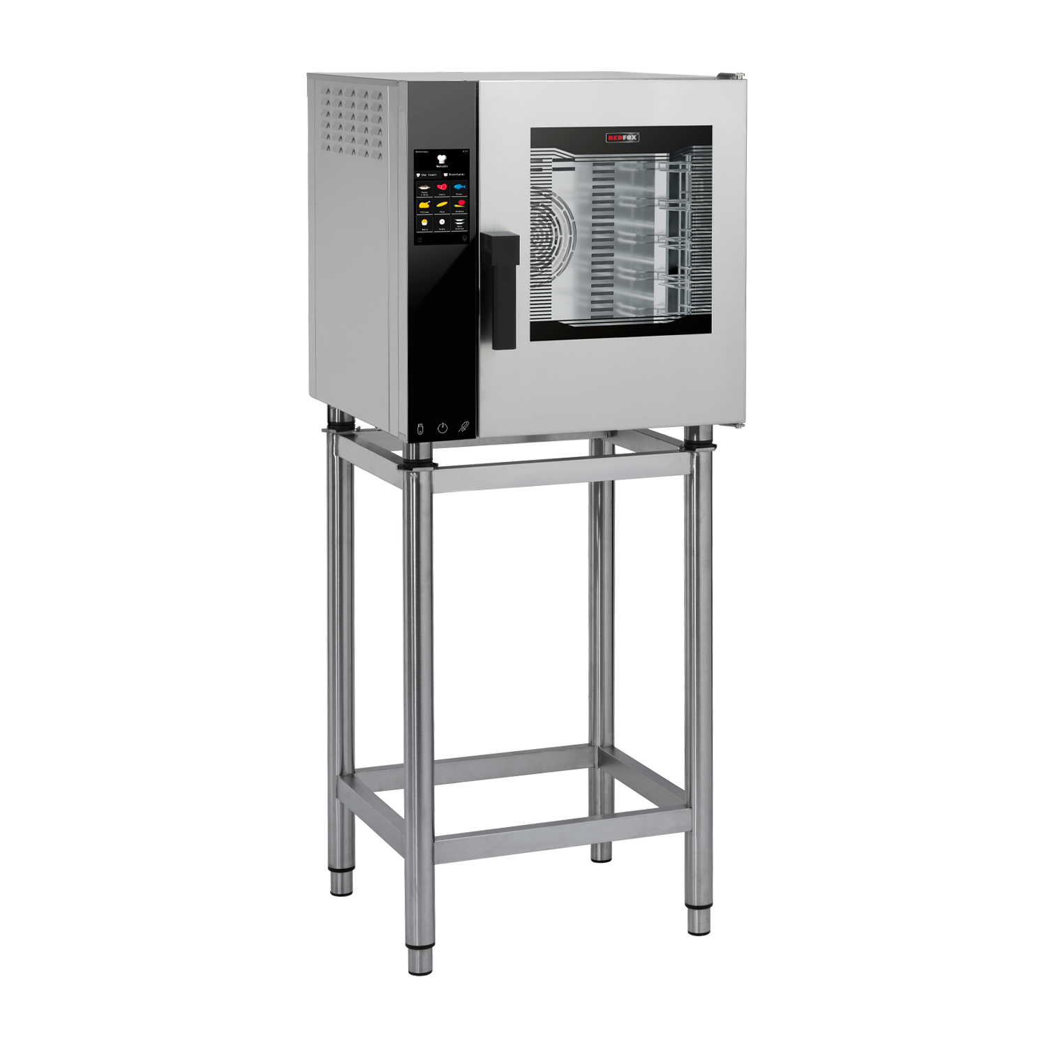 Convektomat electric Direct steam Color touch screen Right-hinged door 5x GN 2/3 | REDFOX - MPDN 0523 ER