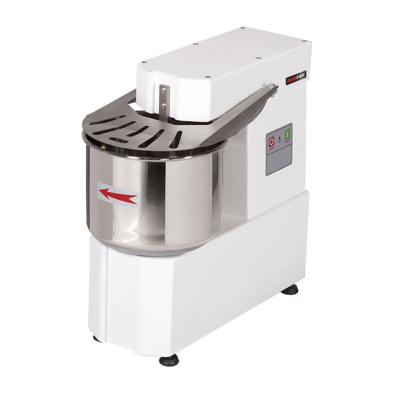 Spiral mixer kneader 1 speed fixed bowl 7 l 230 V | REDFOX - HTF 7