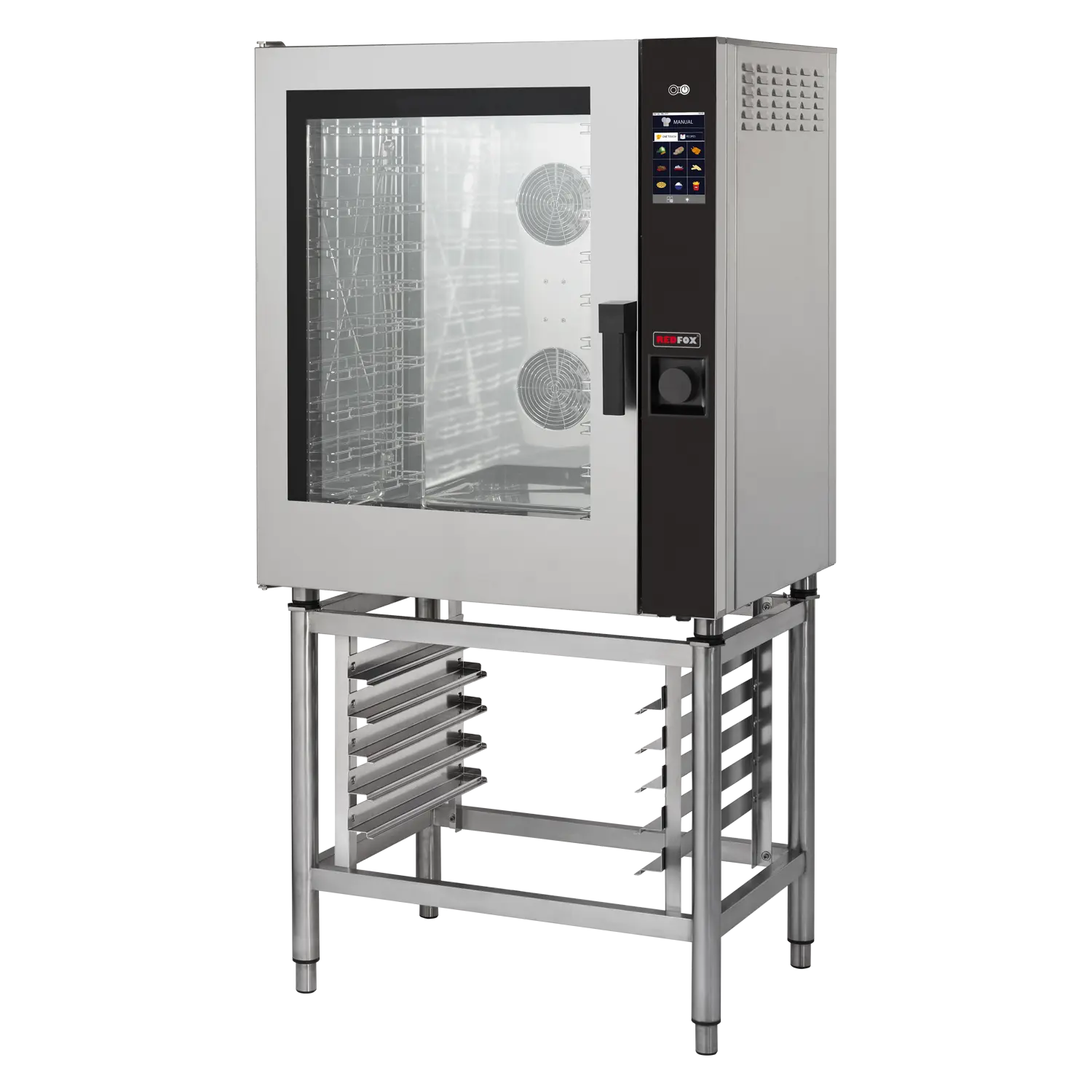 Konvektomat elektrický 10x GN 1/1 nástřik dotykový barevný automatická mytí | REDFOX - MPD 1011 ELAM