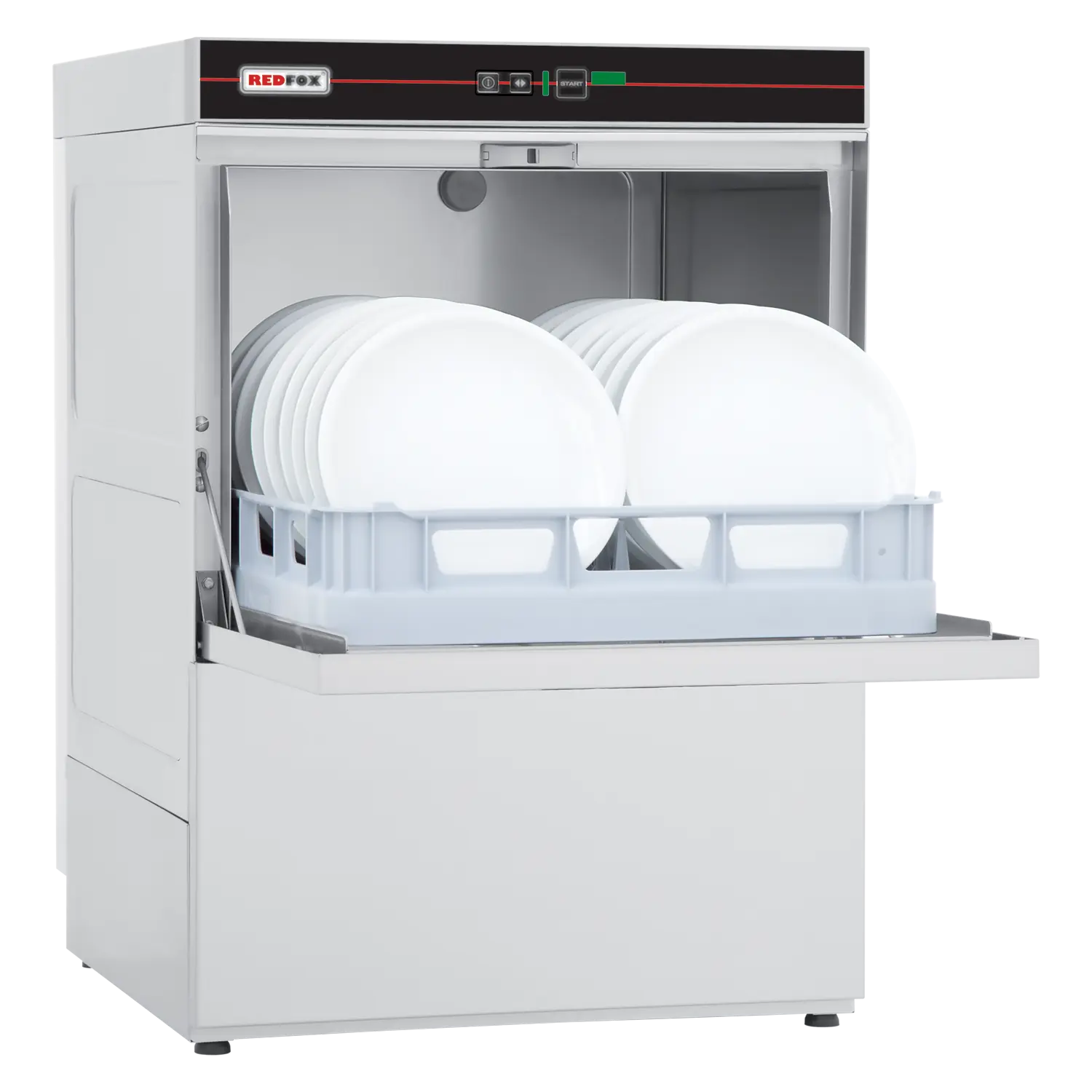 Undercounter dishwasher single skin 50x50 - 230 V | REDFOX - QQI 52