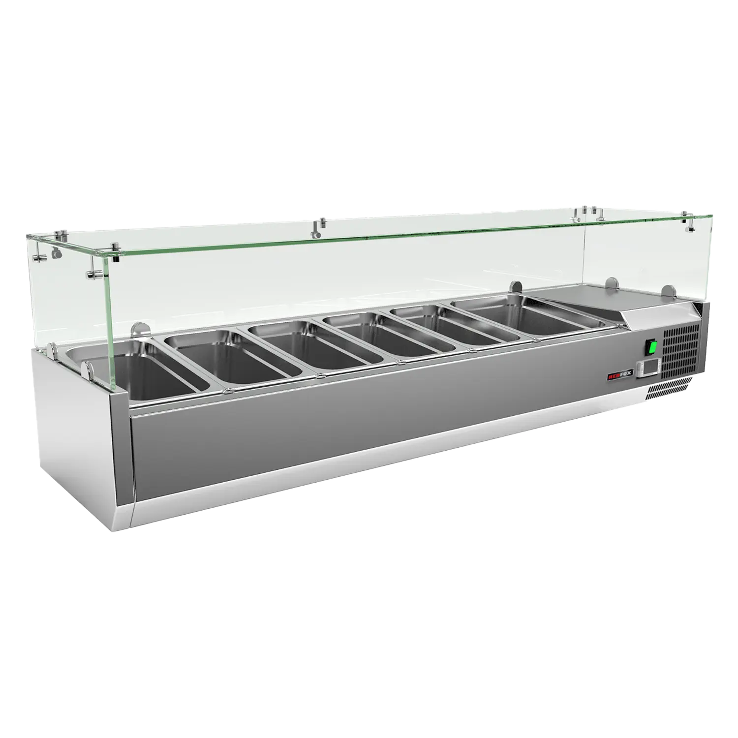 Cooling display 1x GN 1/2 + 5x GN 1/3 | REDFOX - MCH 3150