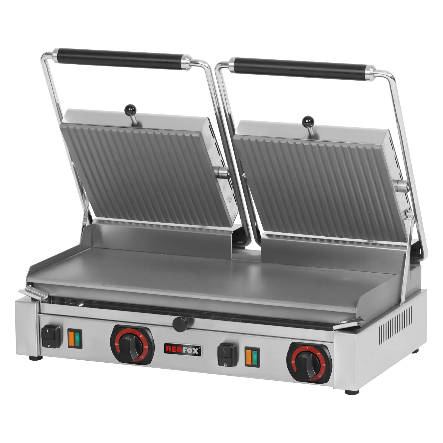 Panini grill smooth electric 57x24 400 V | REDFOX - PD 2020 L