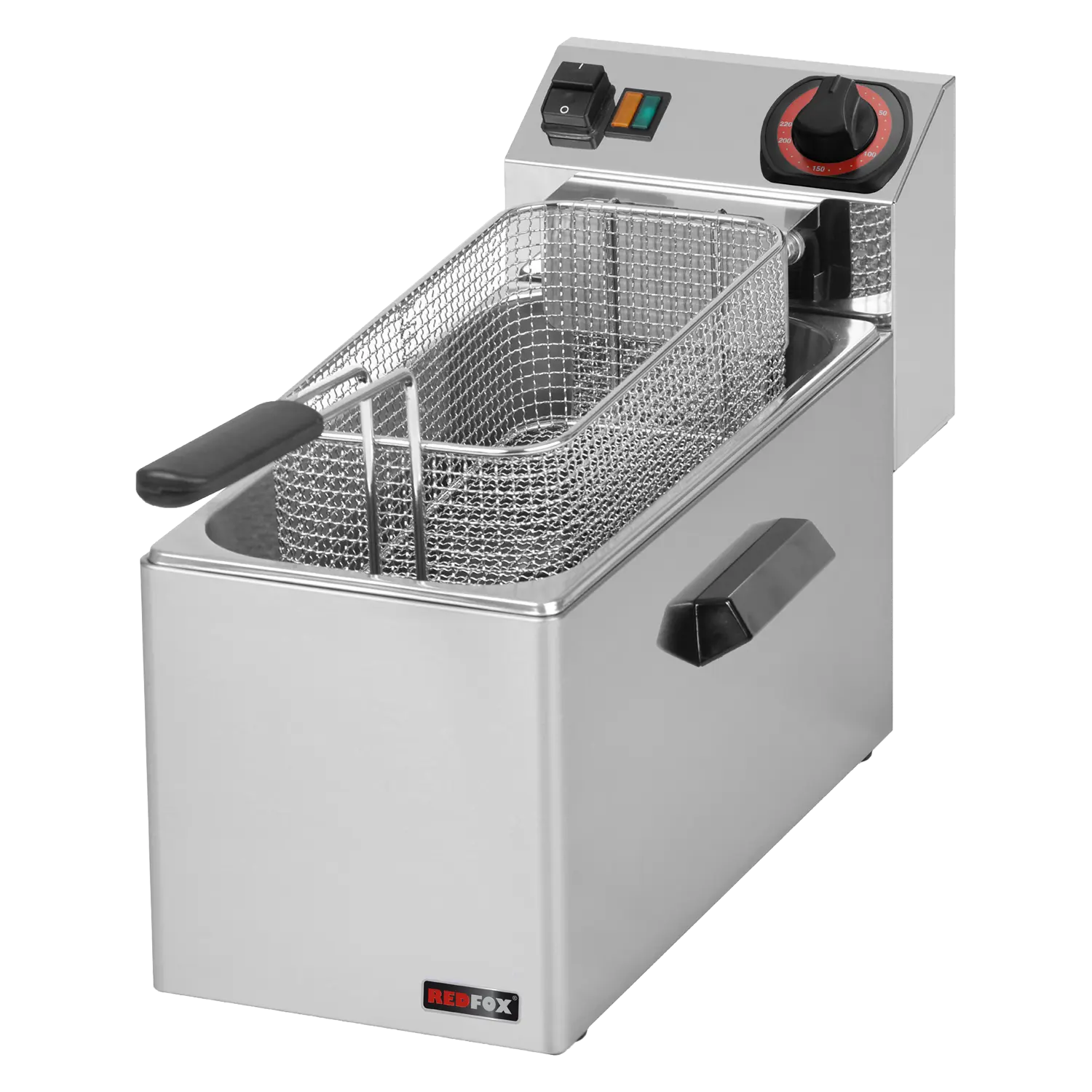 Fryer for fish electric 0,75 kW/l, 8 l counter top 230 V | REDFOX - FE 08