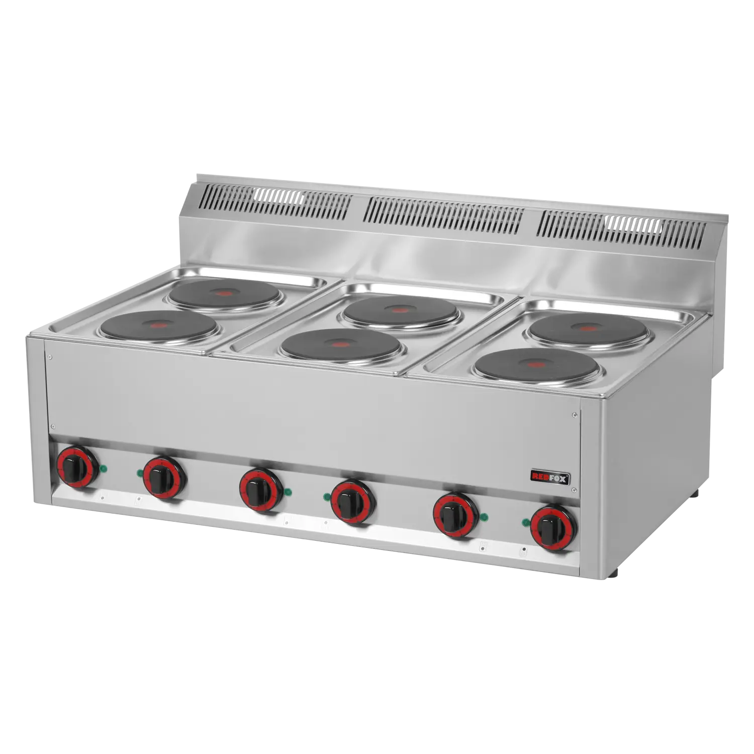 Sporák elektrický 6x plotýnka bez podestavby 400 V | REDFOX - SP 90 ELS