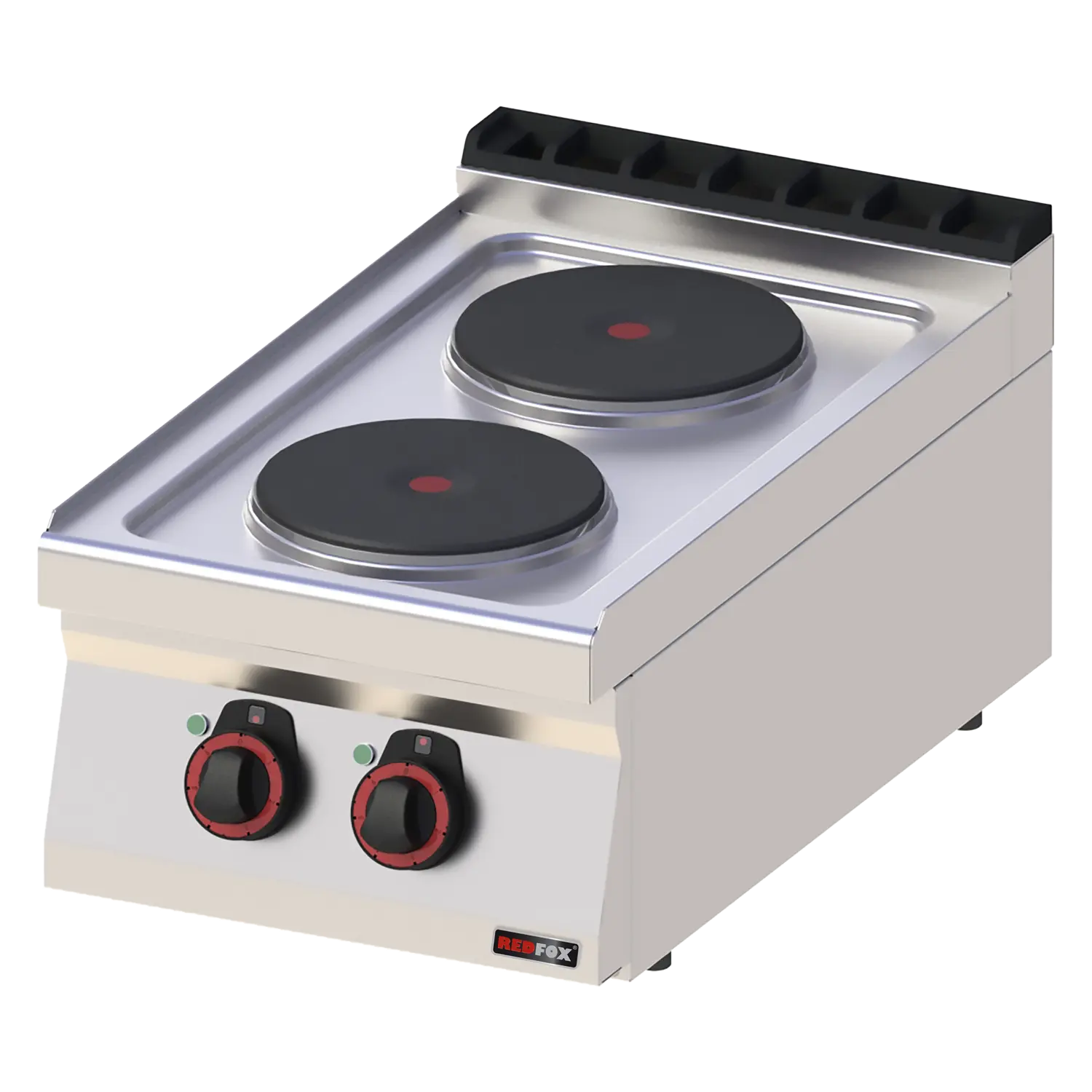 Sporák elektrický 2x plotýnka bez podestavby 400 V | REDFOX - SP 70/04 E