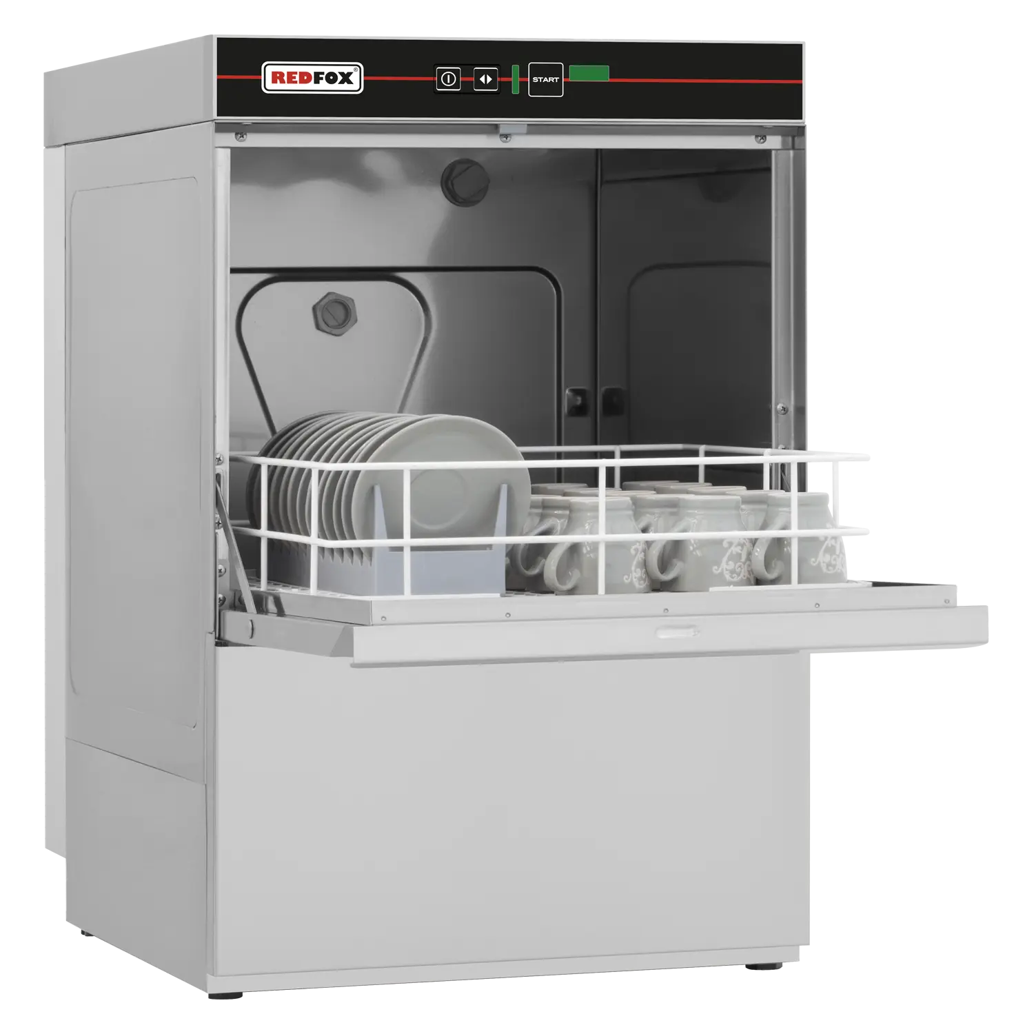 Undercounter dishwasher single skin 39x39 - 230 V | REDFOX - QQI 42